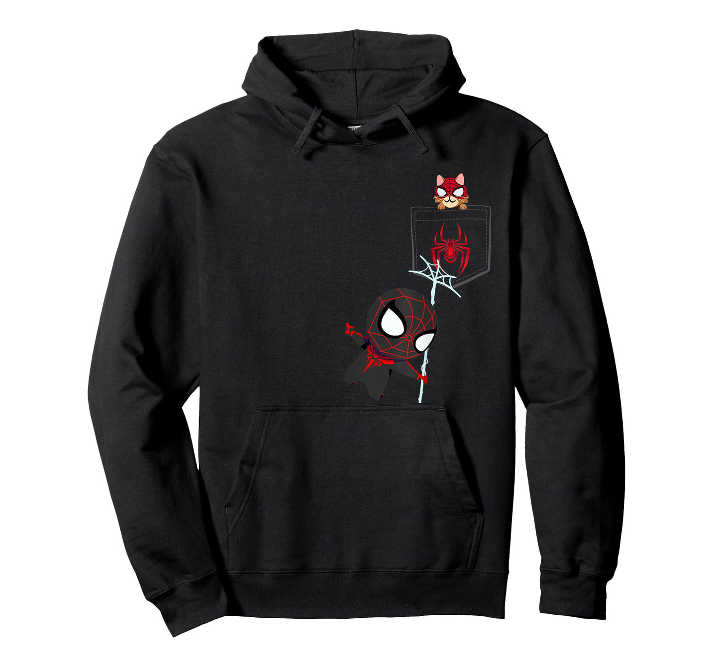 Marvel Spider-Man Miles Morales Game Spidey and Spider-Cat T-Shirt