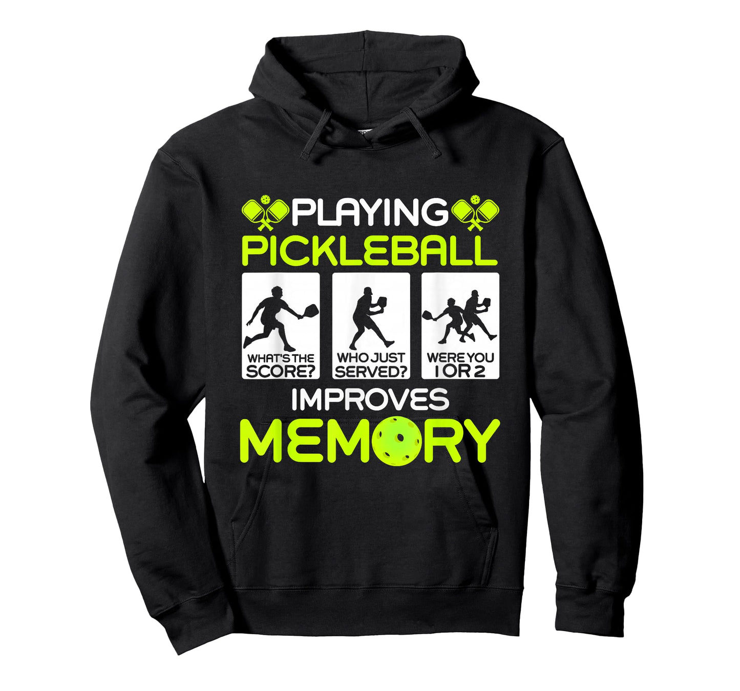Playing Pickleball Improves Memory Dink Player T-Shirt