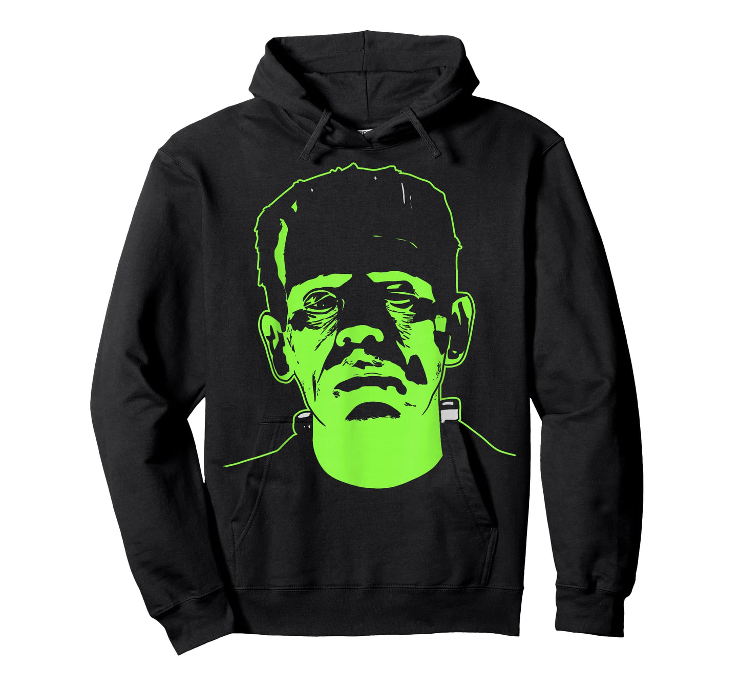 Universal Monsters Frankenstein Neon Face T-Shirt