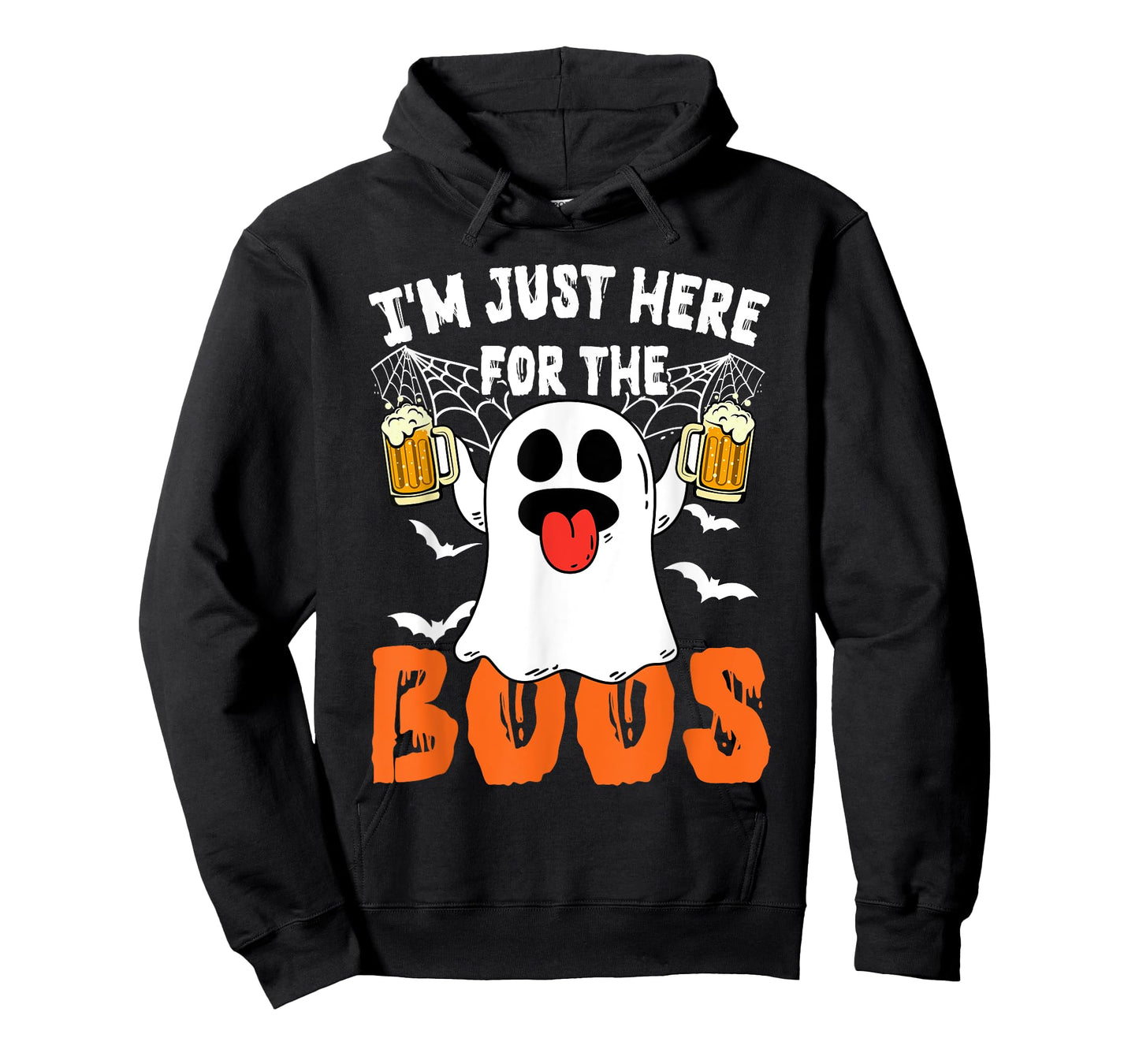 I'm Just Here For The Boos Cute Ghost Halloween Costume T-Shirt