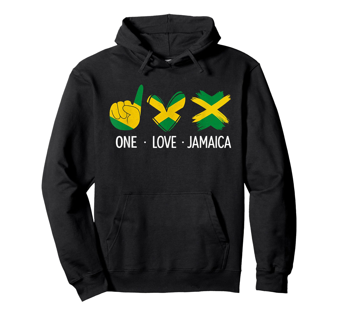 Jamaican Flag One Love Jamaica Men Women Kids Patriot T-Shirt