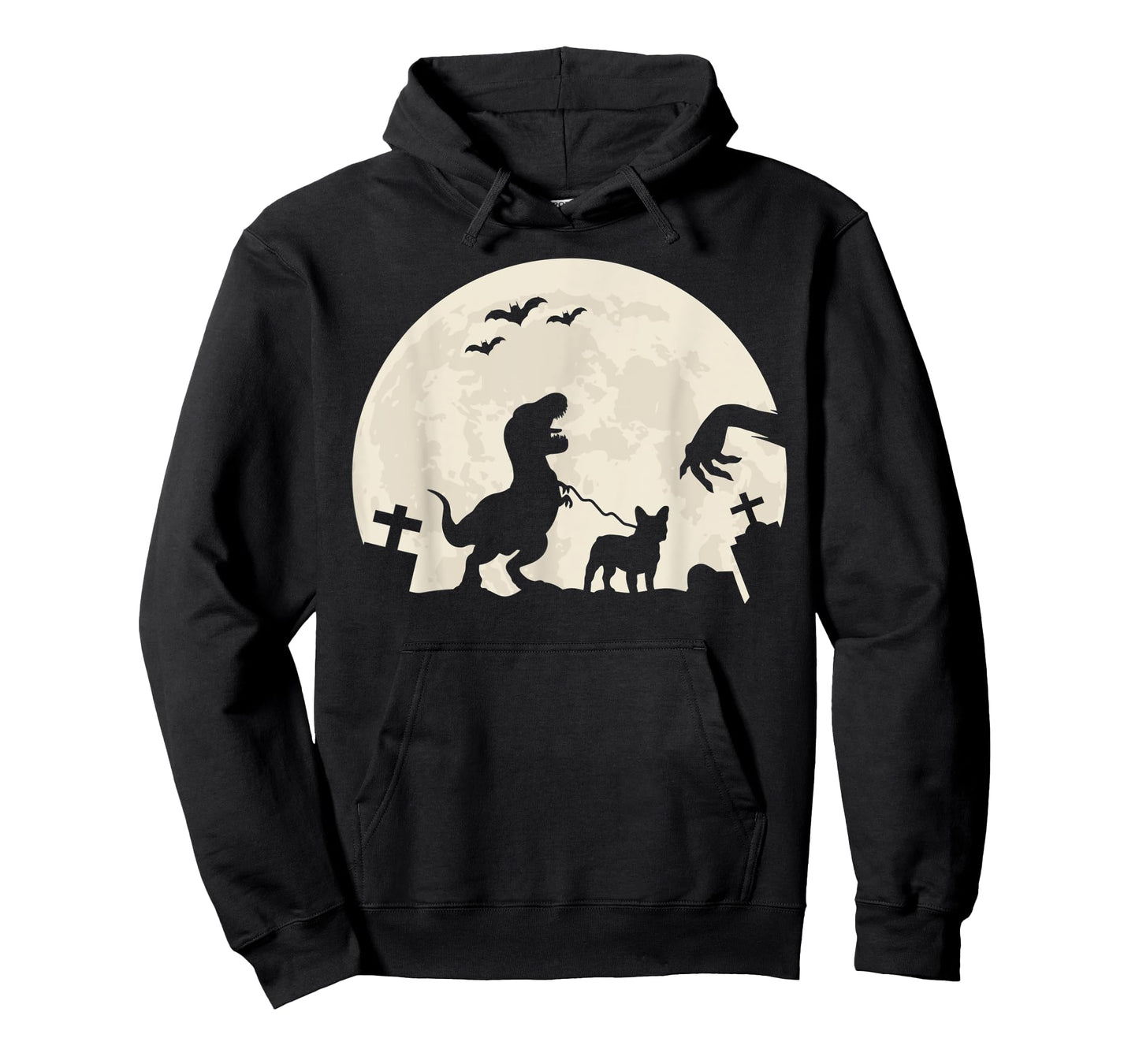 Halloween French Bulldog Dog Frenchie Dinosaur Costume Men Women Kids T-Shirt