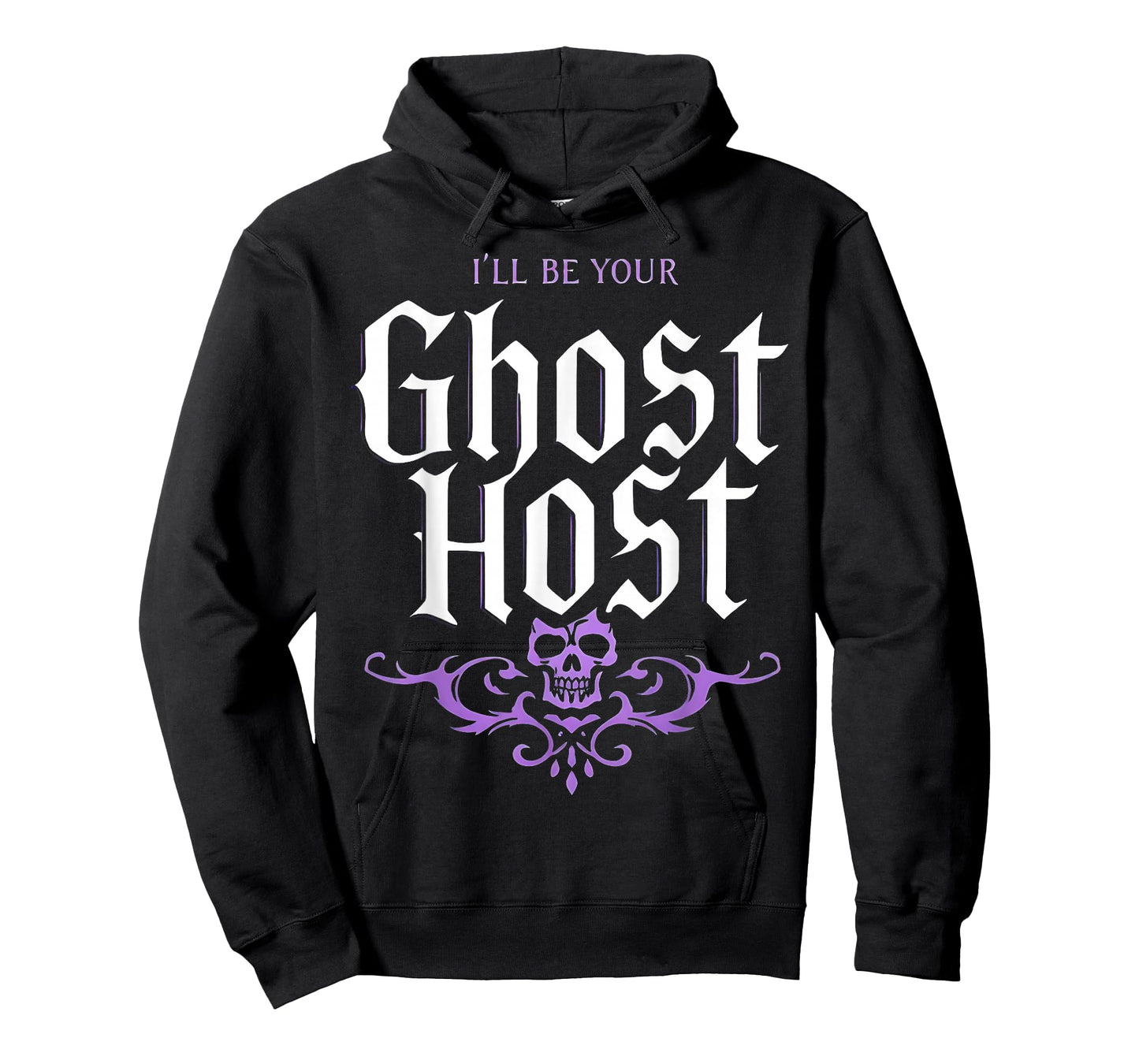 I’ll Be Your Ghost Host Haunted Mansion Skull Halloween Vibe T-Shirt