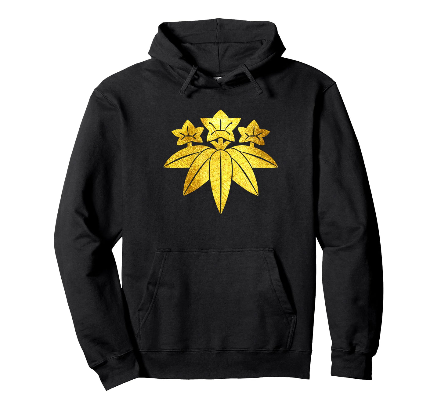 Kamakura Minamoto Mon Japanese clan in faux gold T-Shirt