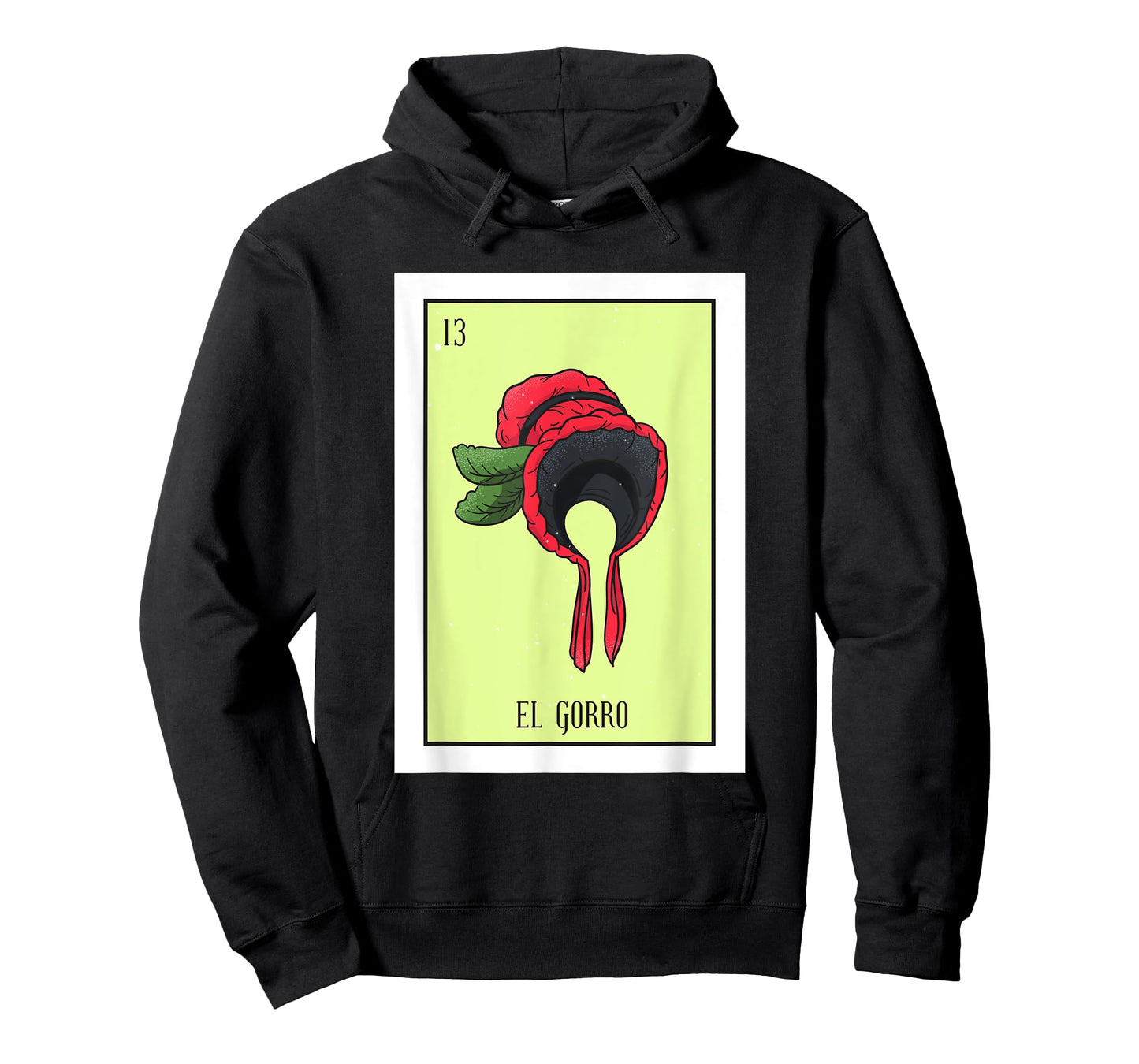 El Gorro Lottery Card Gift The Hat Card Mexican Lottery T-Shirt