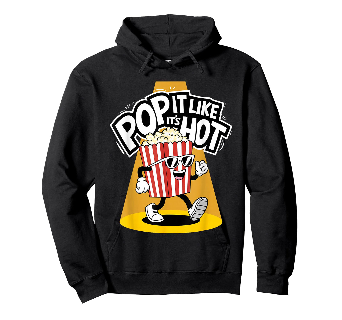 Pop It Like It's Hot Funny Movie Popcorn Lover T-Shirt