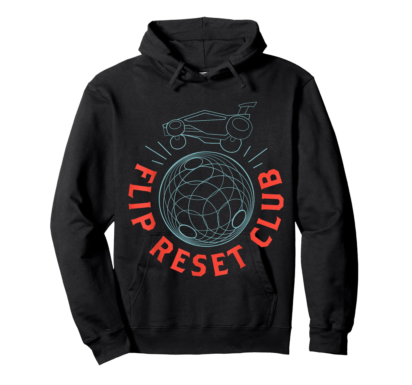 Simple Rocket Soccer League, Flip Reset Club, Clean Design T-Shirt