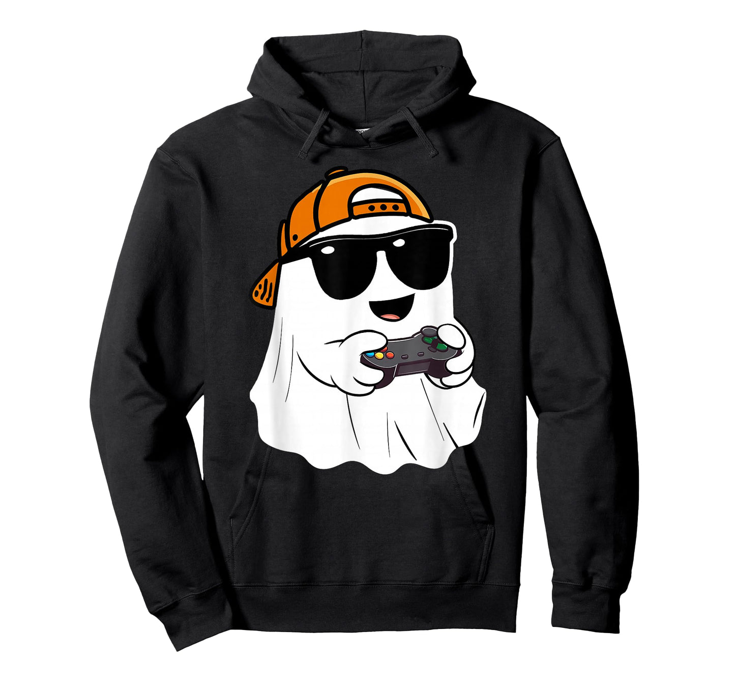 Halloween boys kids ghost gamer scary Costume gaming men T-Shirt