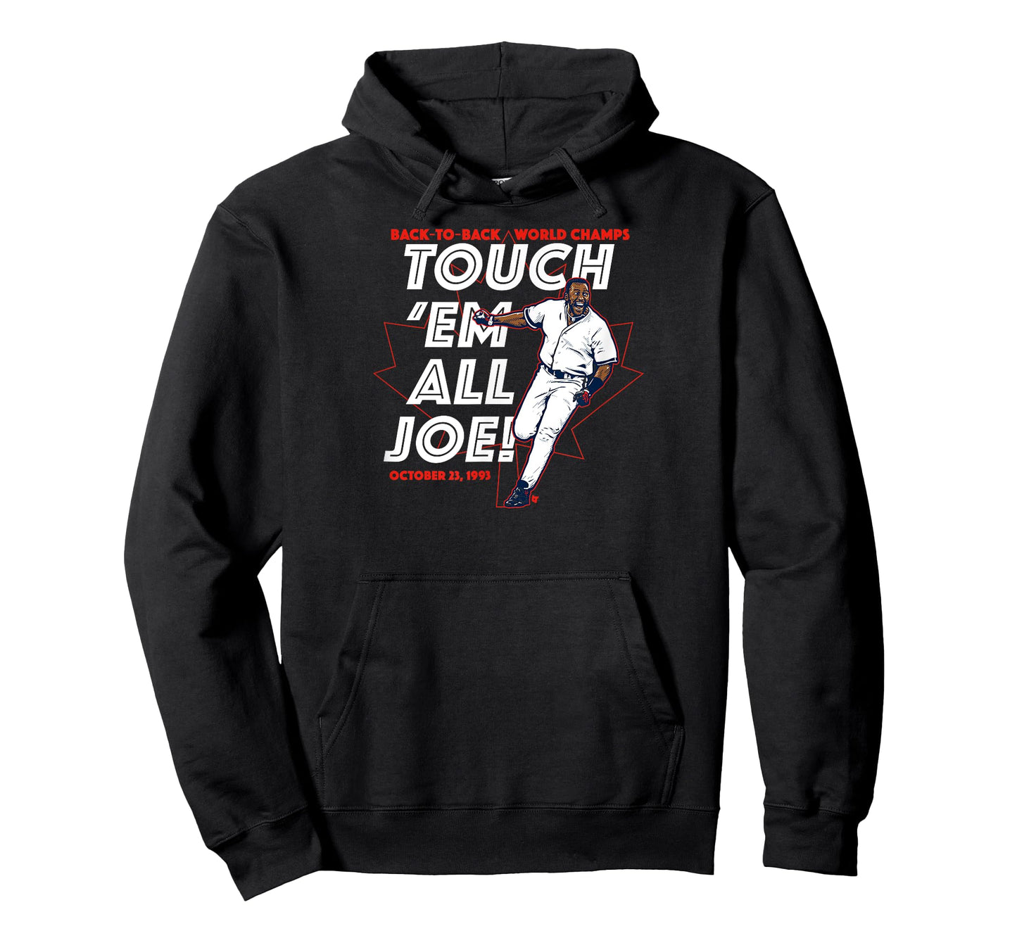 Joe Carter: Touch 'Em All - Toronto Baseball T-Shirt