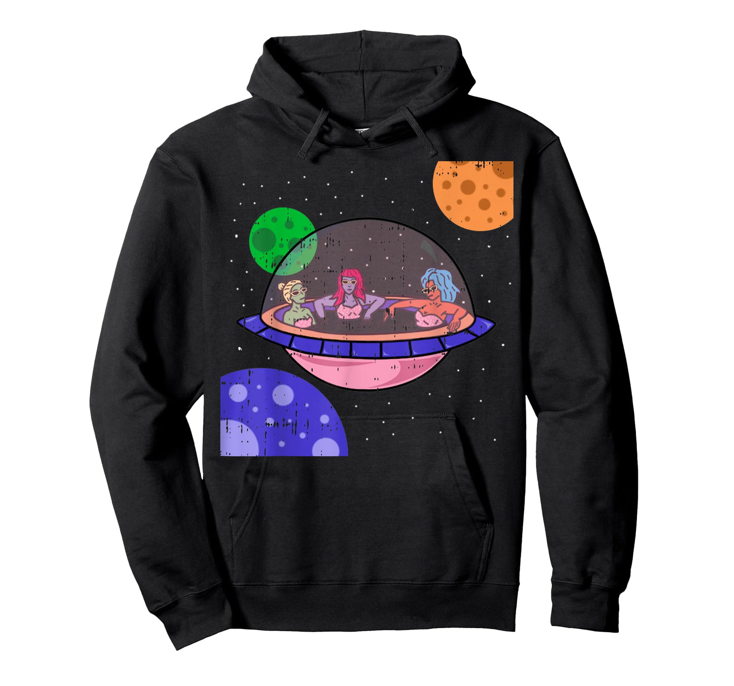 Area-51 Alien Easy Bathtub Space Lazy UFO Halloween Gift T-Shirt