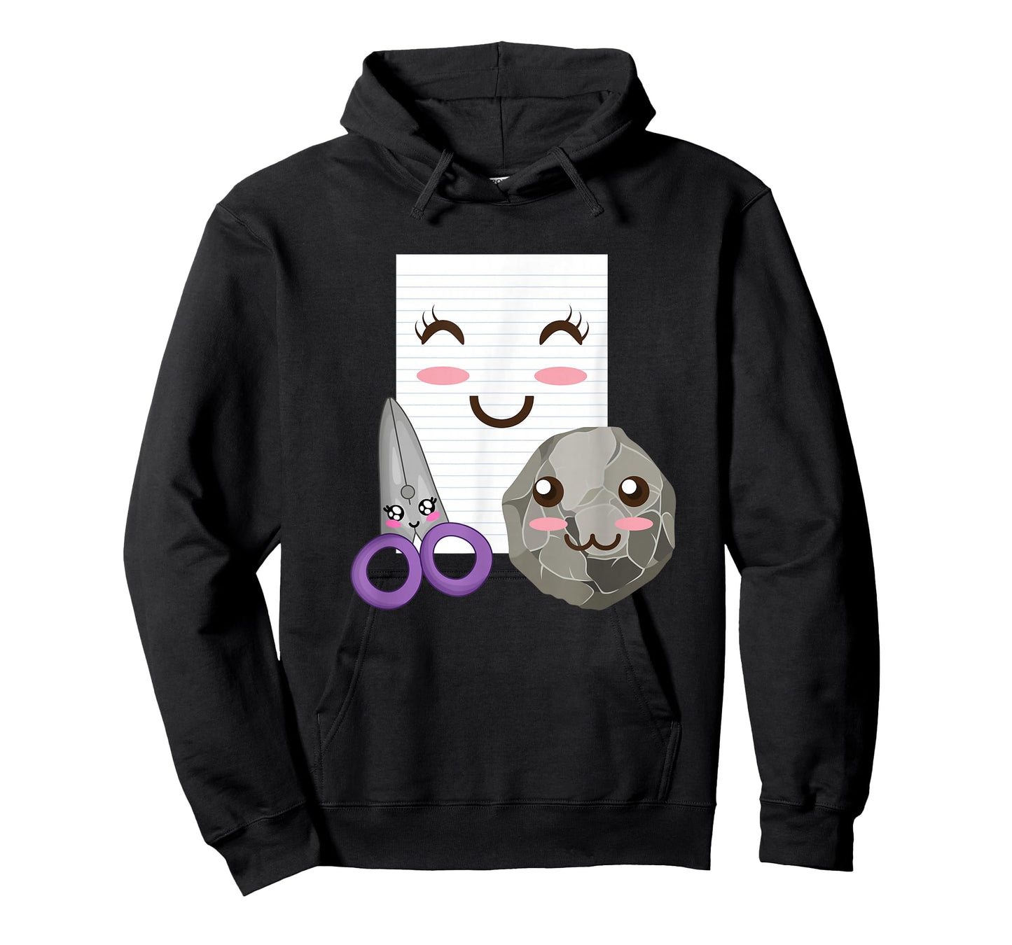 Rock Paper Scissors Shirt Funny Group Halloween Costumes T-Shirt