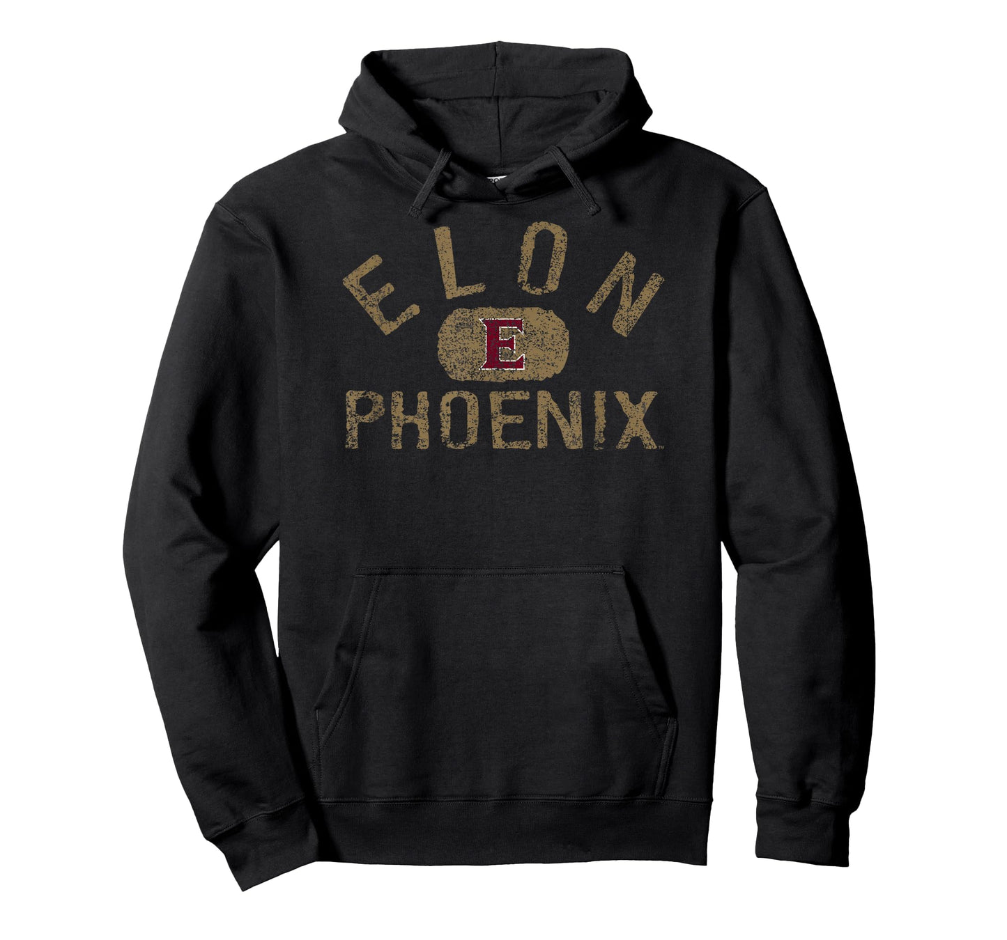 Elon Phoenix Vintage Logo Black Officially Licensed T-Shirt