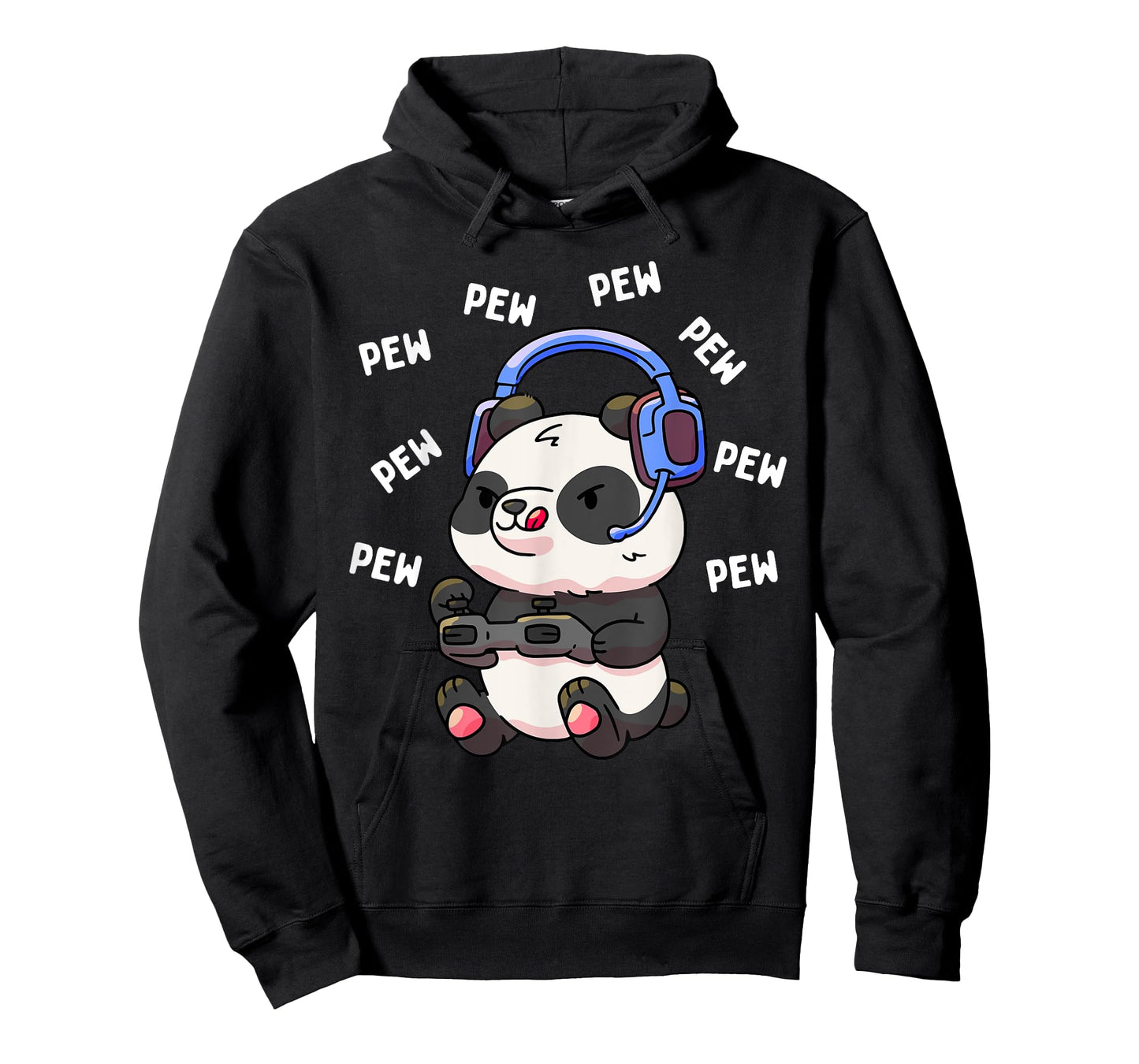 Pew Gamer Panda Pew Pew Gaming Lover Gift T-Shirt