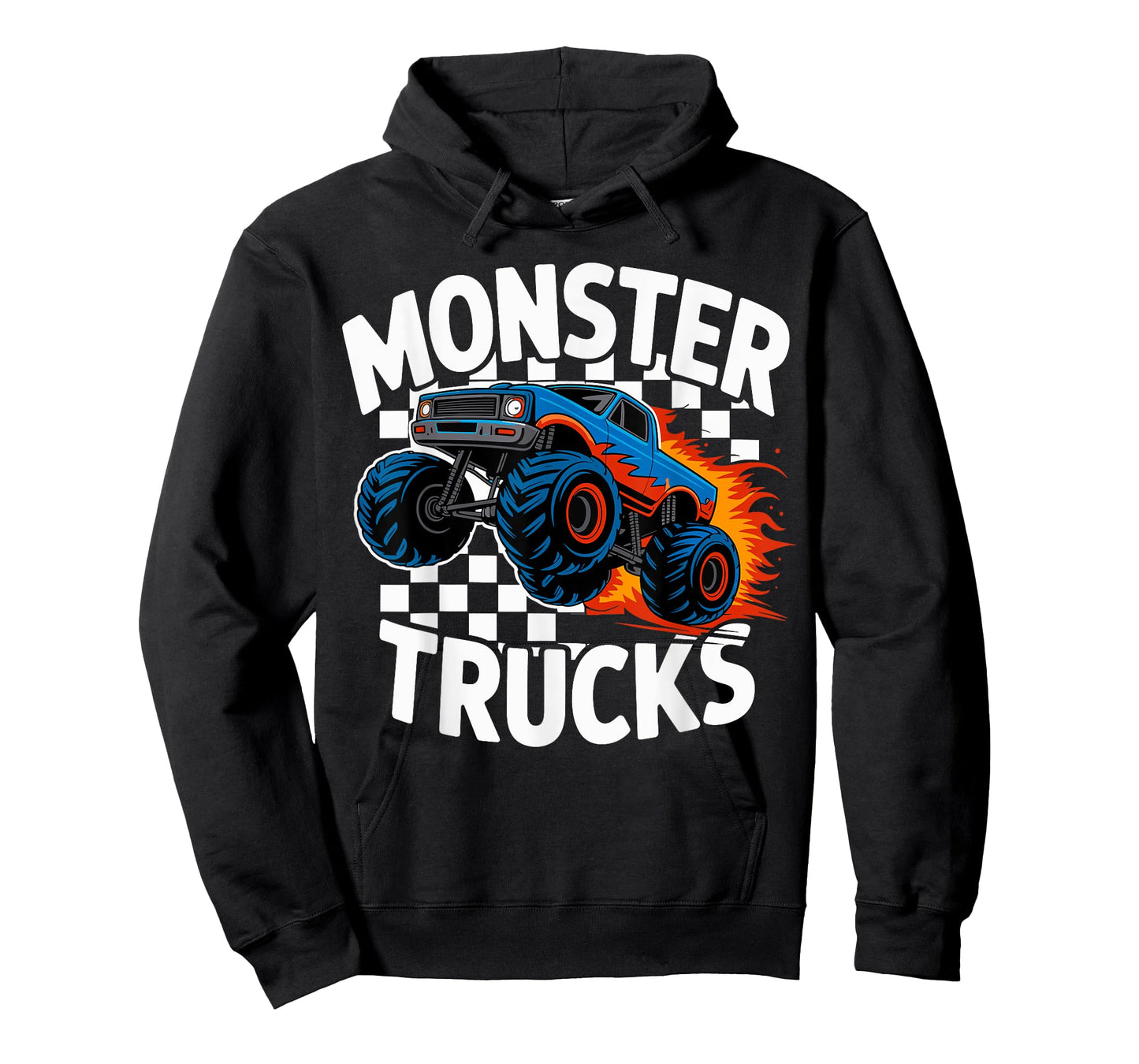 Monster Truck Birthday Party Retro Vintage Monster Trucks T-Shirt