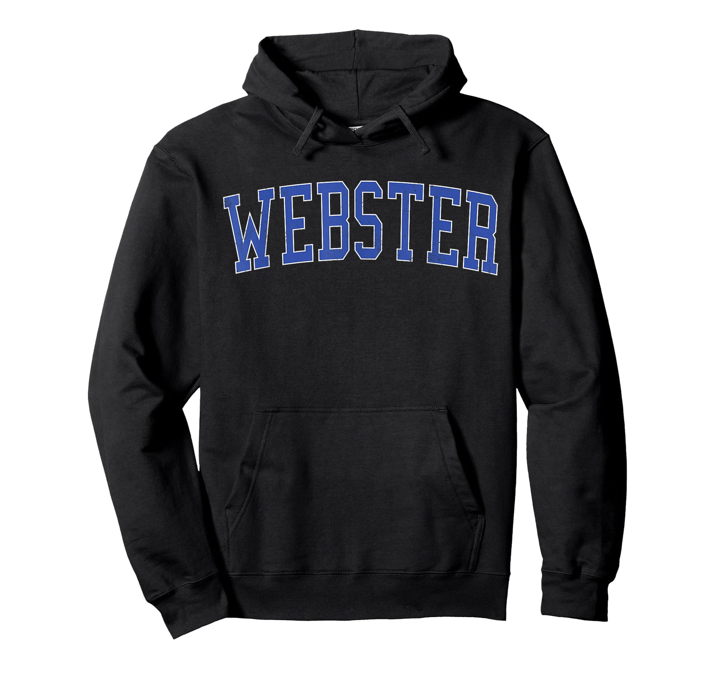Vintage Webster TX Distressed Blue Varsity Style T-Shirt