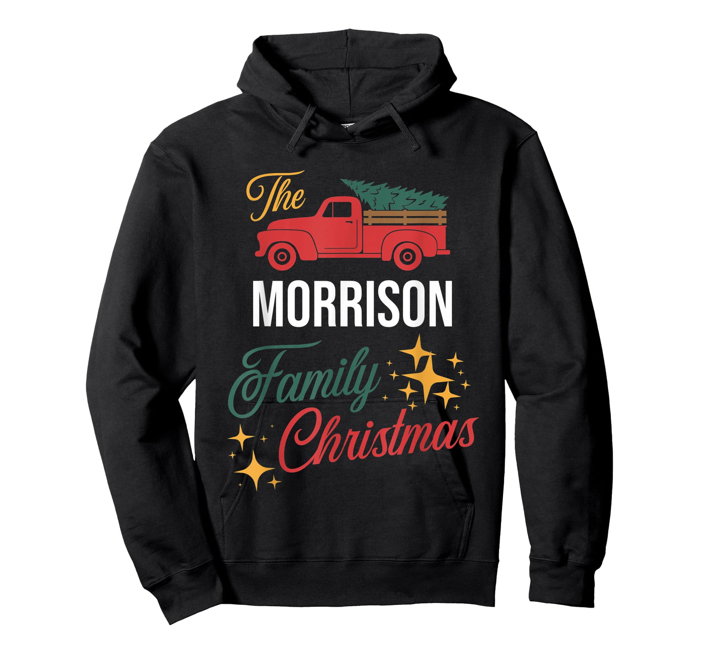 The Morrison Family Christmas Matching Pajamas Group Gift T-Shirt
