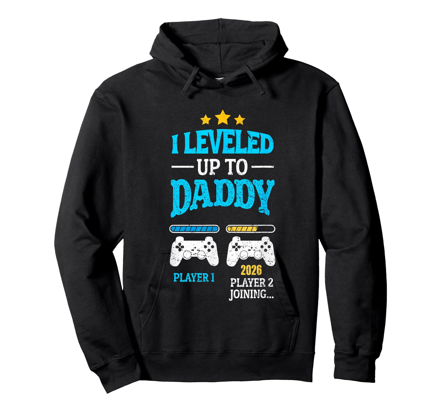 New Dad Fathers Day Leveled Up To Daddy 2026 Level Unlocked T-Shirt