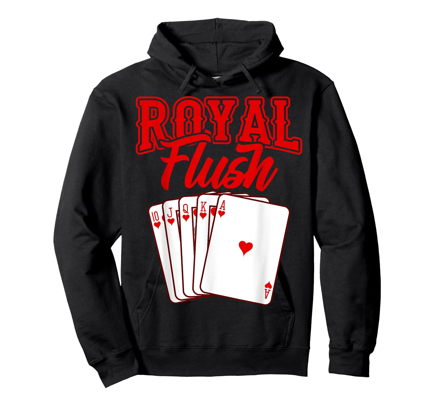 Royal Flush Shirt Playing Card Poker Gift T-Shirt