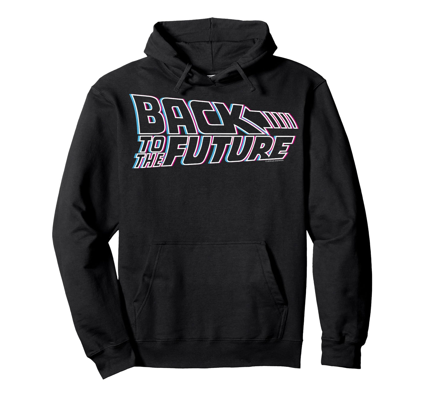 Back to The Future 35th Anniversary Multi-Color Logo Outline T-Shirt