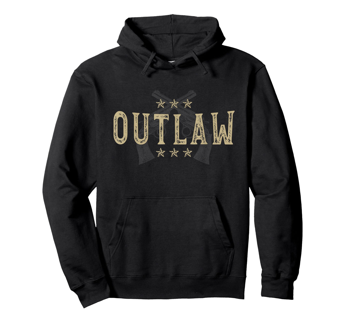 Vintage Outlaw Pistol Western Style T-Shirt T-Shirt