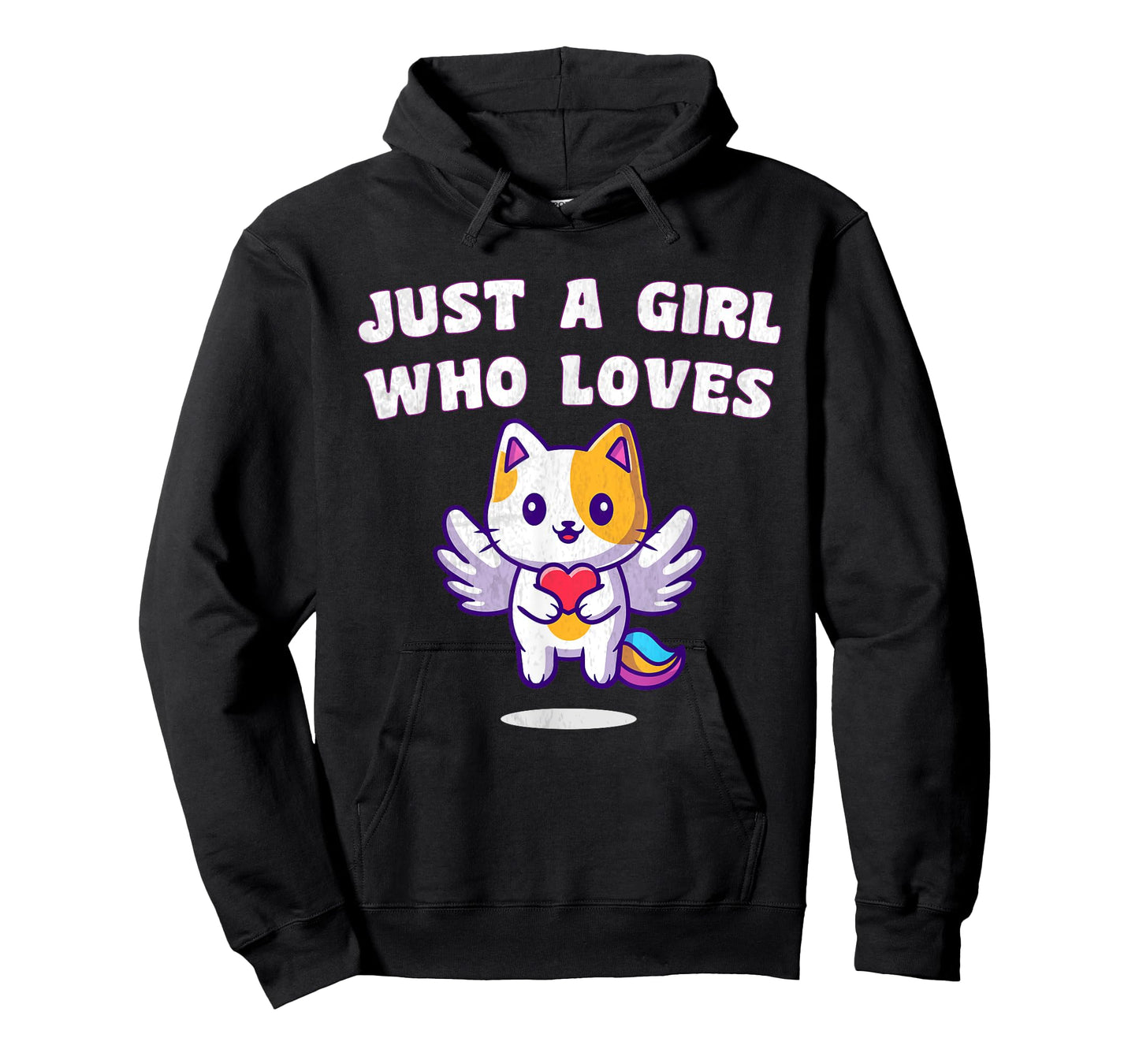 Funny Cute Cat "Just a Girl who Loves Meemeow" Pet DayTee T-Shirt