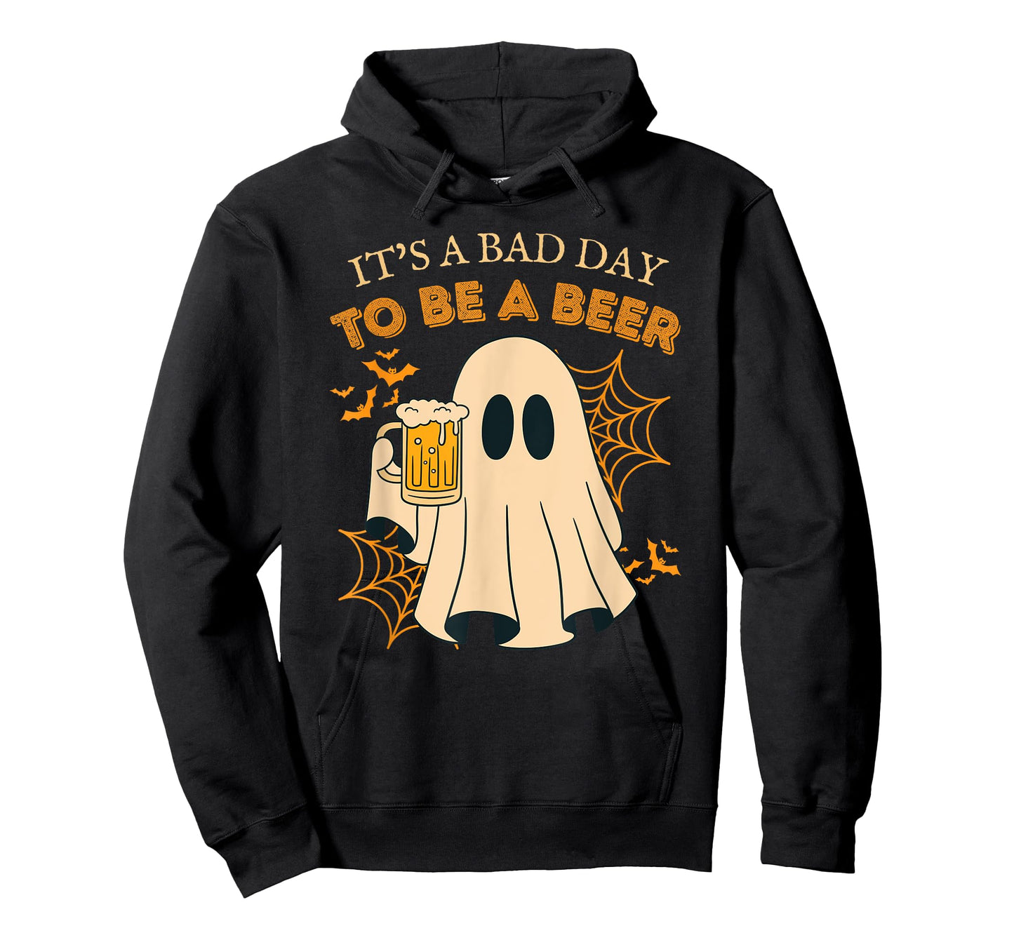 it's a bad day to be a beer vintage funny ghost halloween T-Shirt