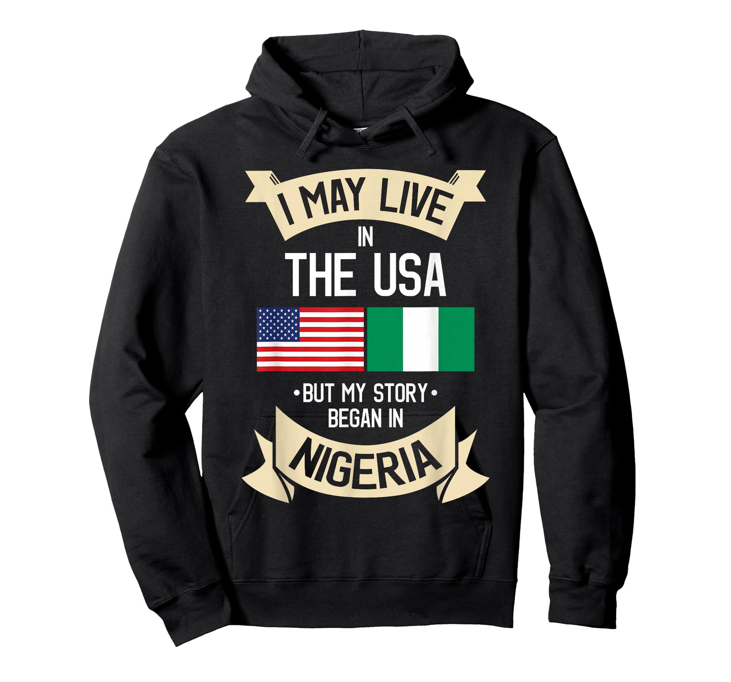 Nigeria American Flag USA Nigerian Roots Gifts T-Shirt