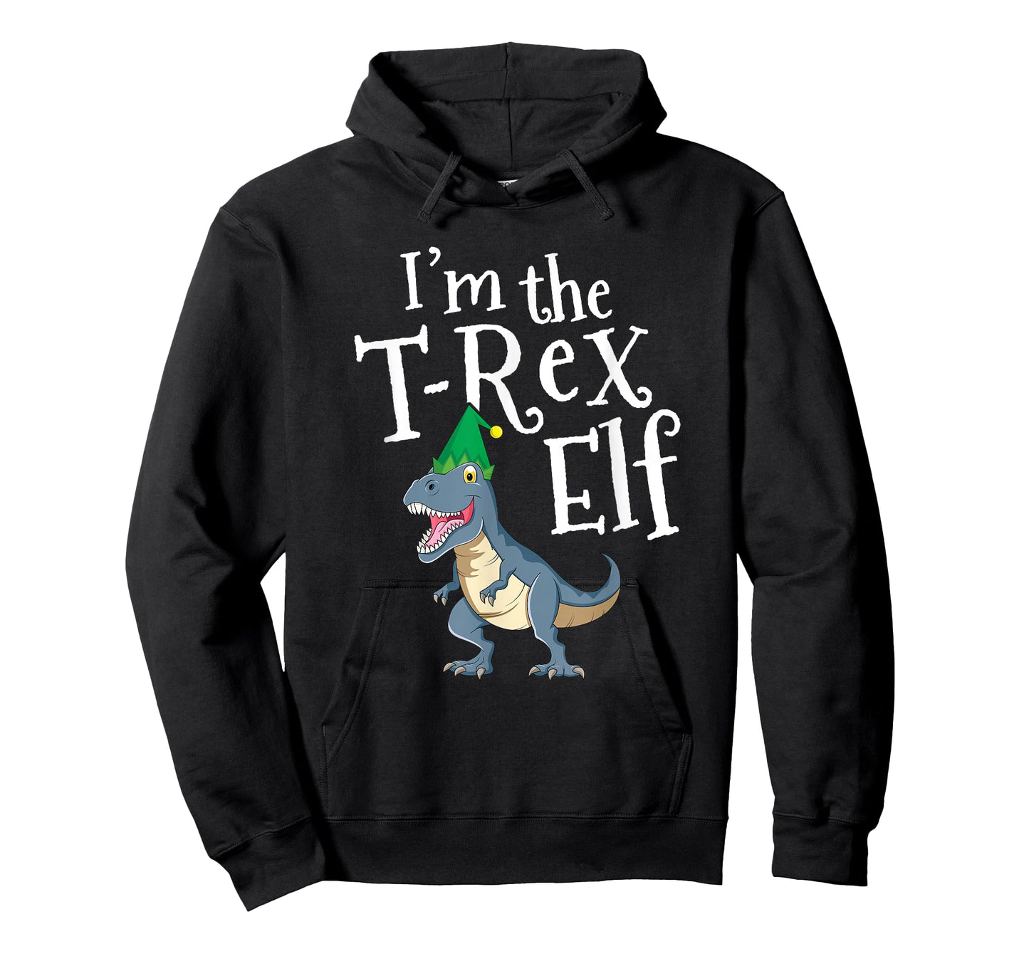 I'm T-Rex Elf TRex Dinosaur Kids Matching Family Christmas T-Shirt