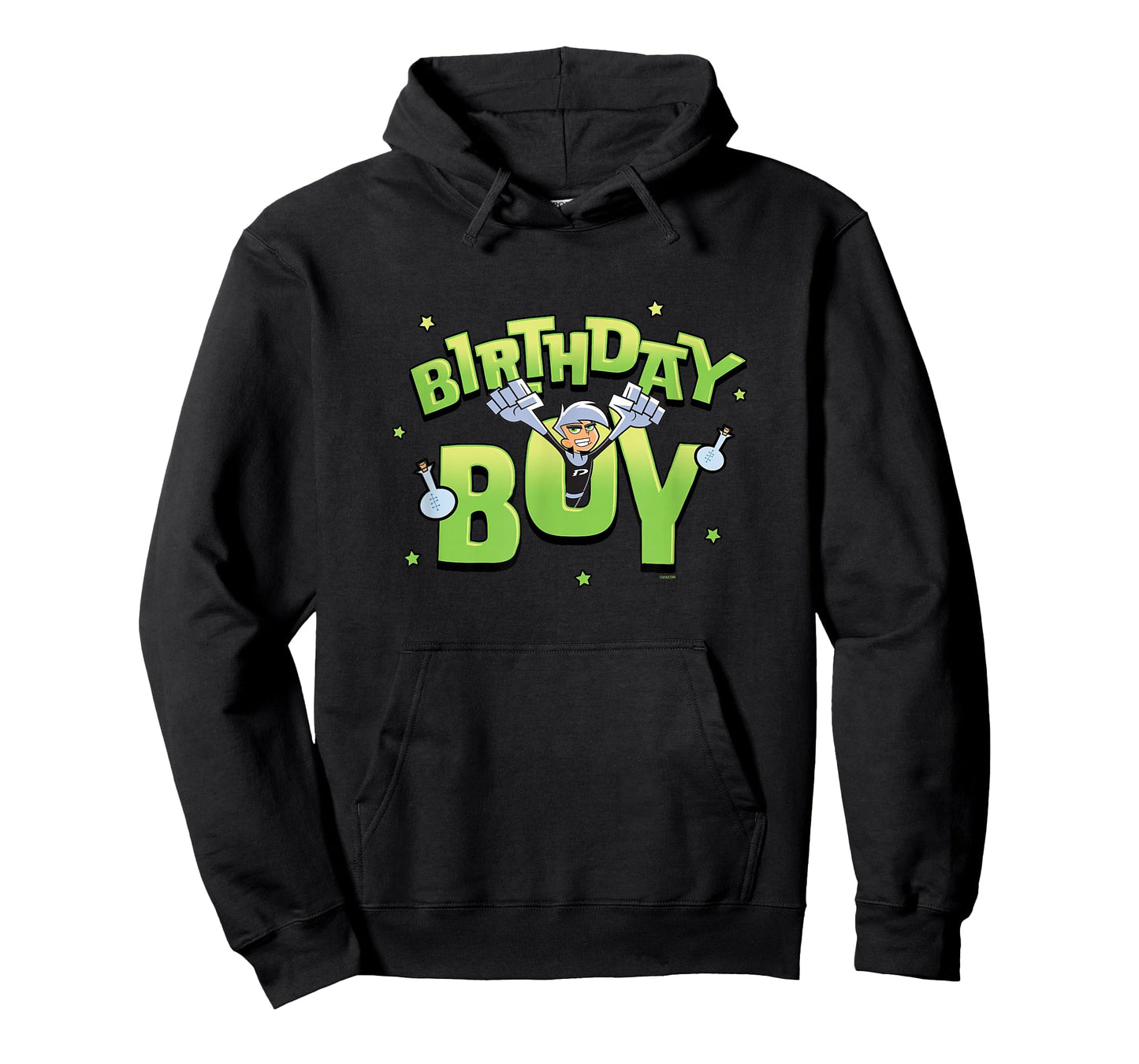 Danny Phantom Birthday Boy Ghostly Logo T-Shirt