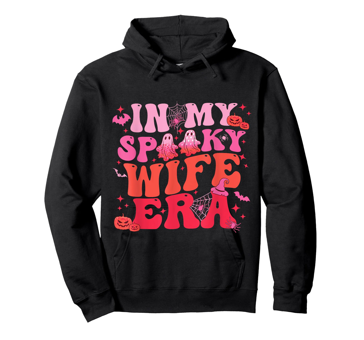 In My Spooky Wife Era Halloween Groovy Funny Ghost Spooky T-Shirt