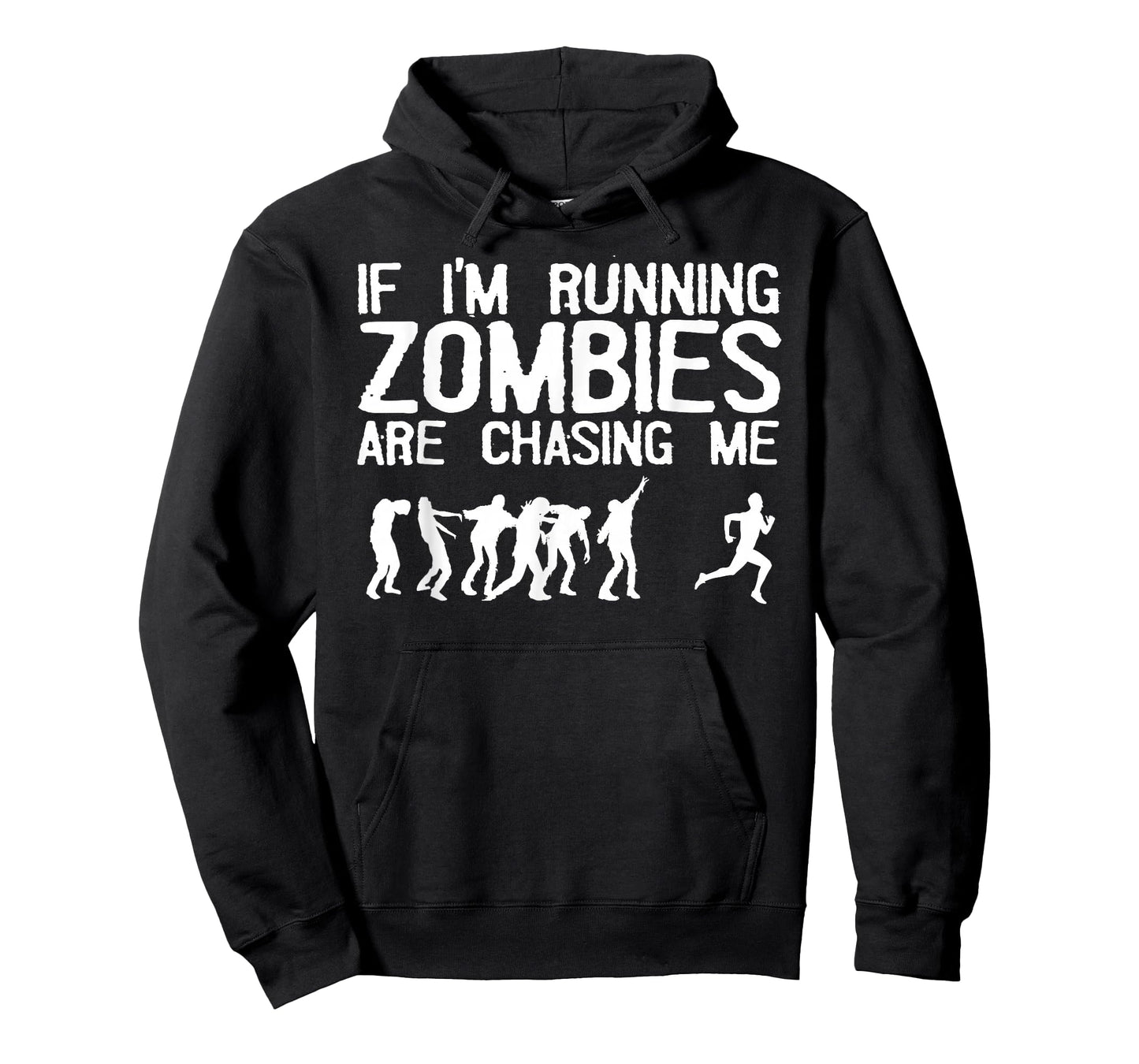 Zombie Running Design For Men Women Halloween Funny Running T-Shirt