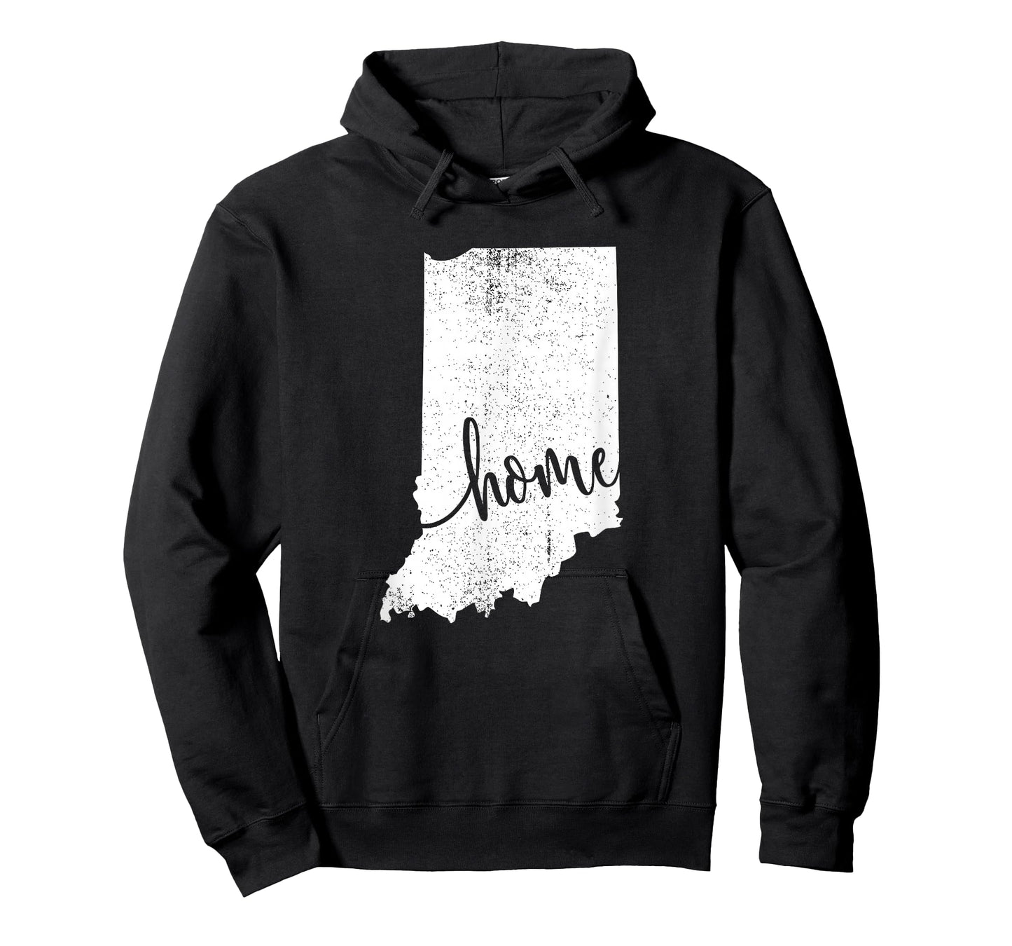 Indiana Home Love Vintage state map outline shirt T-Shirt