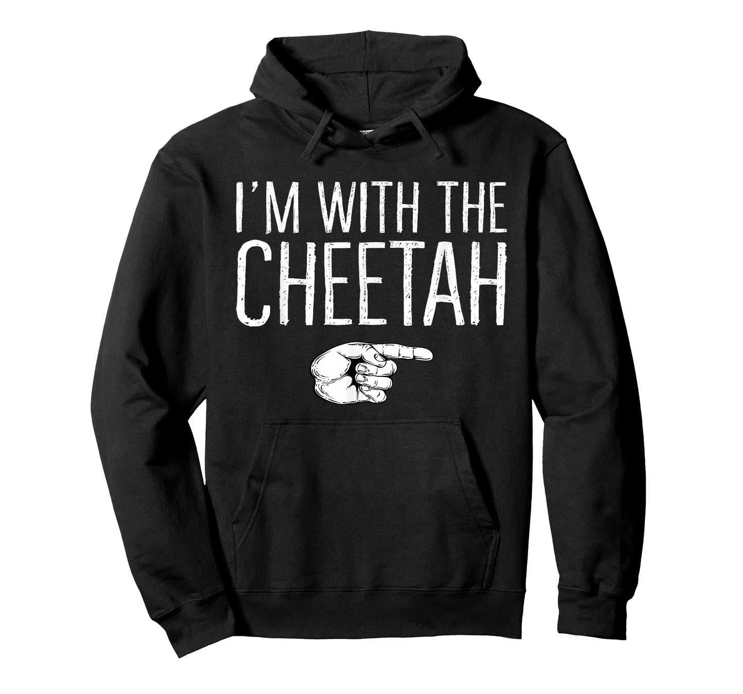I'm With The Cheetah Matching Costume Lazy Halloween Party T-Shirt