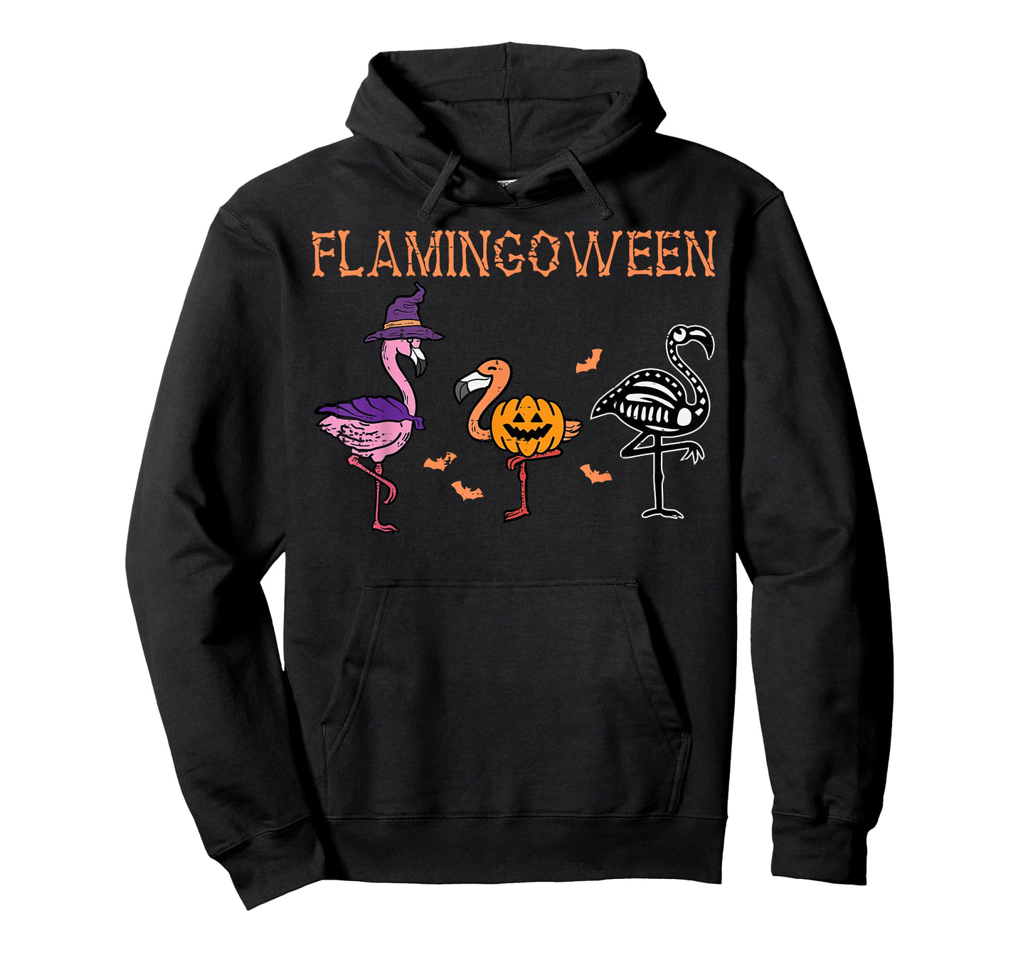 Halloween Flamingo Flamingoween Funny Costume Women Men Kids T-Shirt