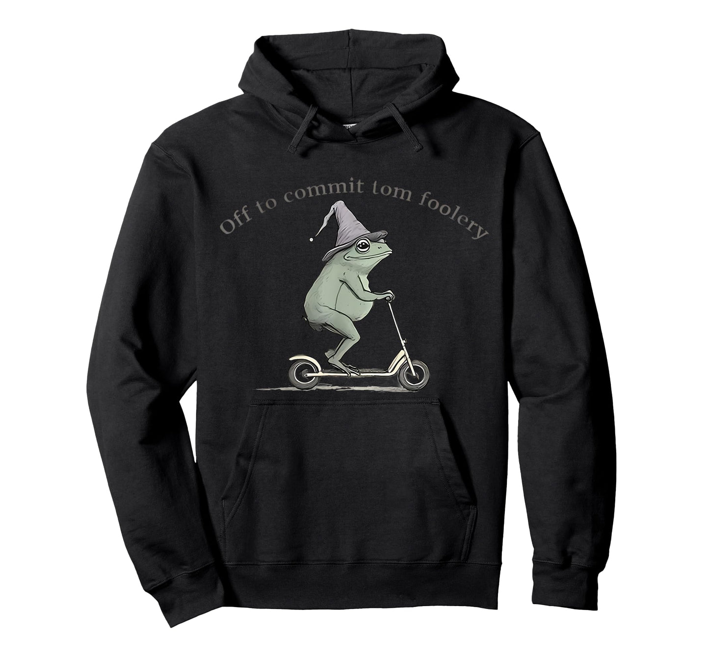 Off To Commit Tomfoolery Funny Frog Meme Men Women Kids T-Shirt