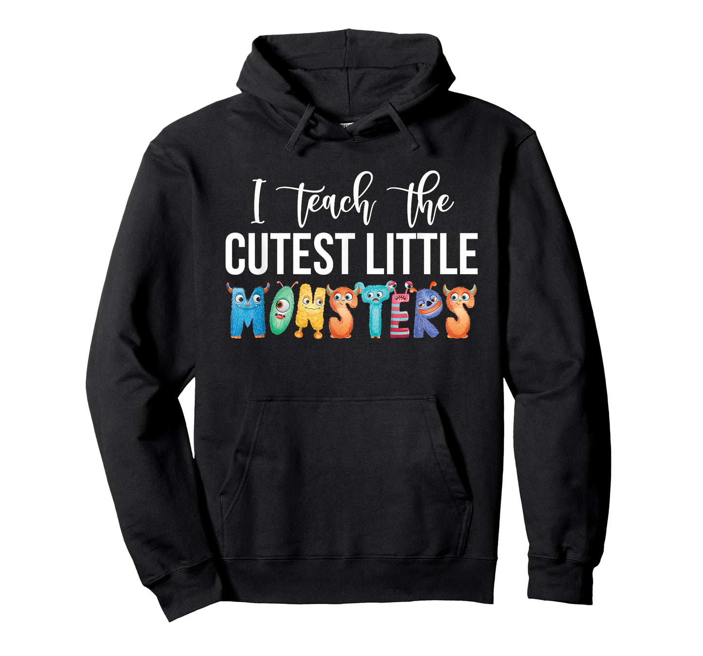 I Teach The Cutest Little Monsters Teachers T-Shirt