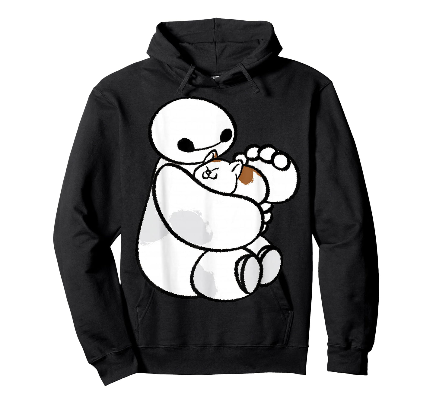 Disney Big Hero 6 Baymax Cat Cute Portrait T-Shirt