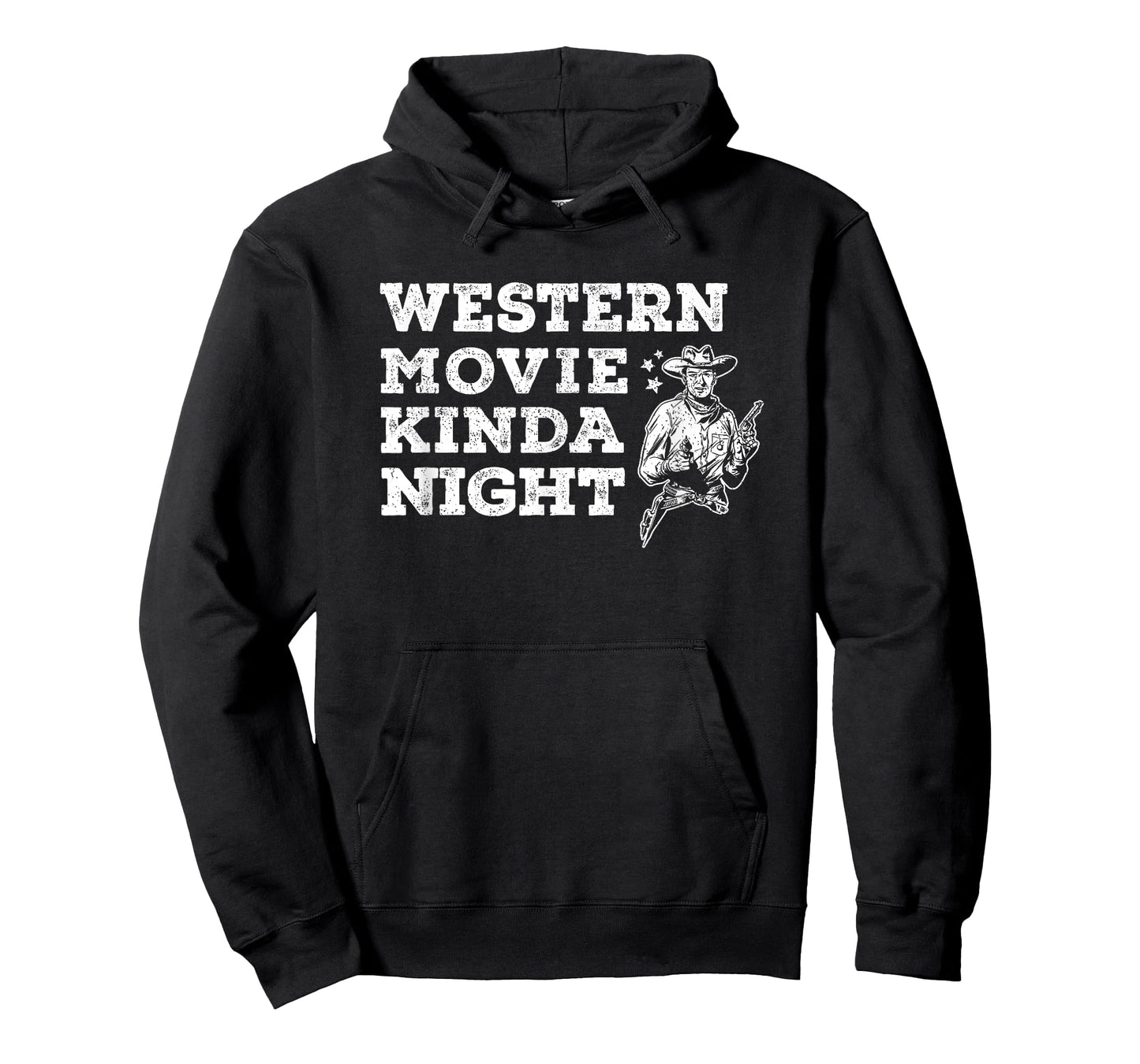 Western Movie Kinda Night Old Wild West Cowboys Binge Watch T-Shirt