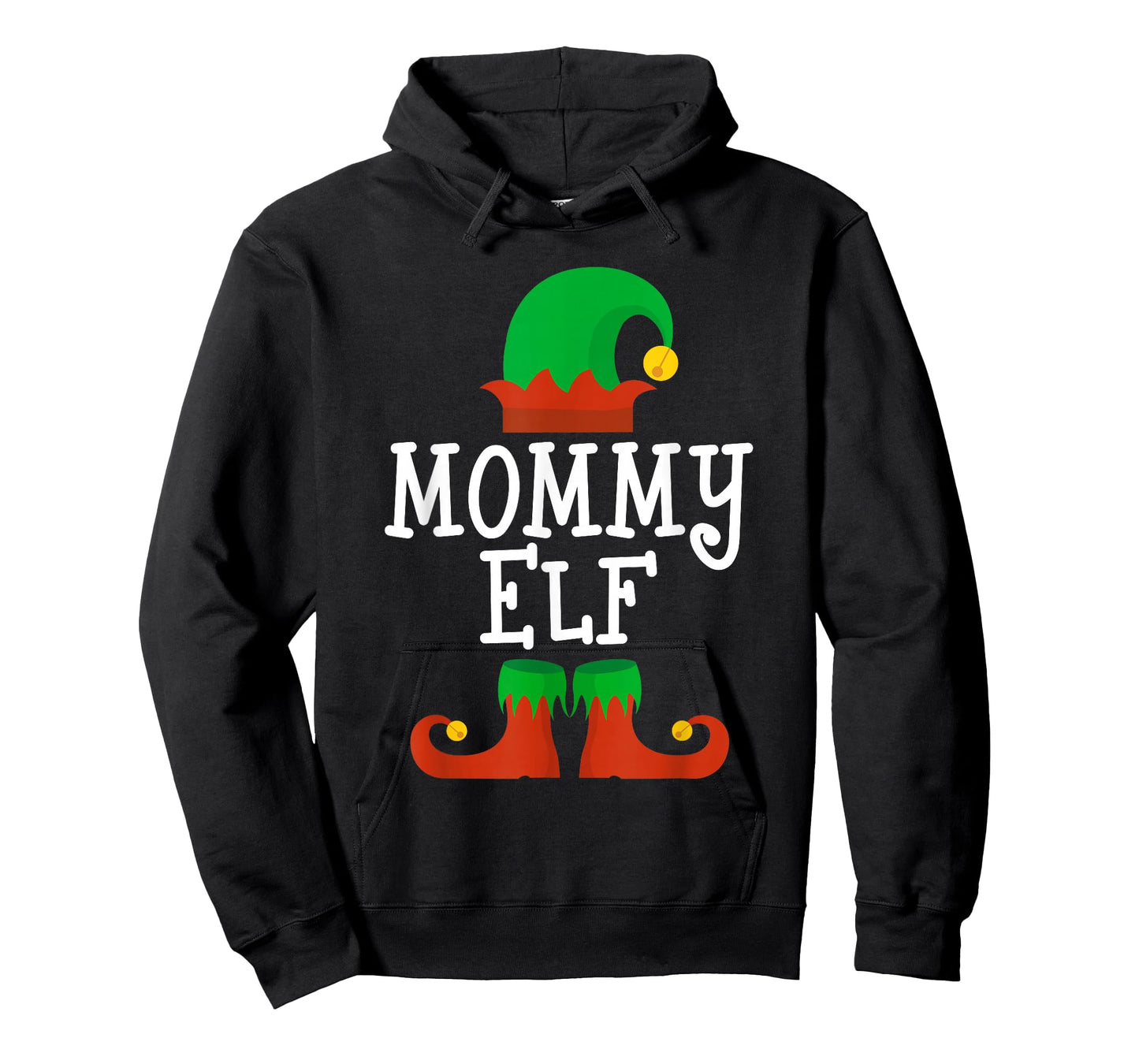 Family I'm The Mommy Elf Christmas Matching Pajama Funny T-Shirt