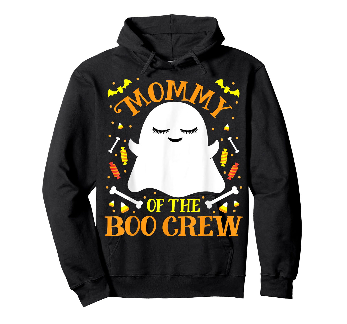 Mommy Boo Crew Ghost Matching Family Womens Mom Halloween T-Shirt