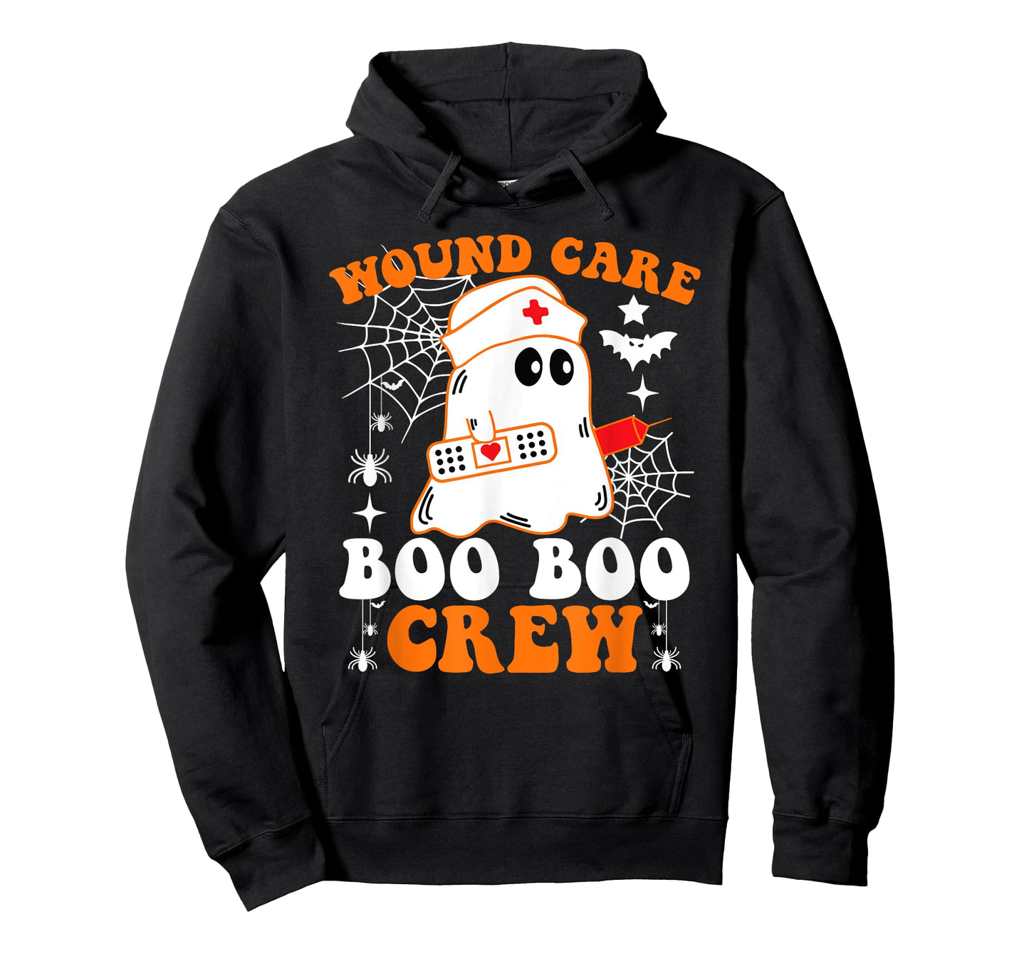 Wound Care Boo Boo Crew Shirt Funny Nurse Ghost Halloween T-Shirt