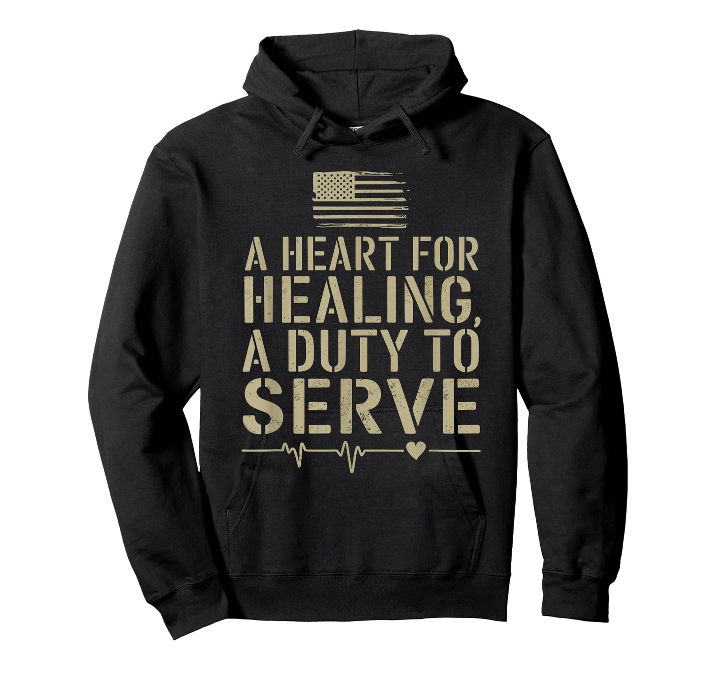 America Military Nurse Design VA Nursing Veteran T-Shirt