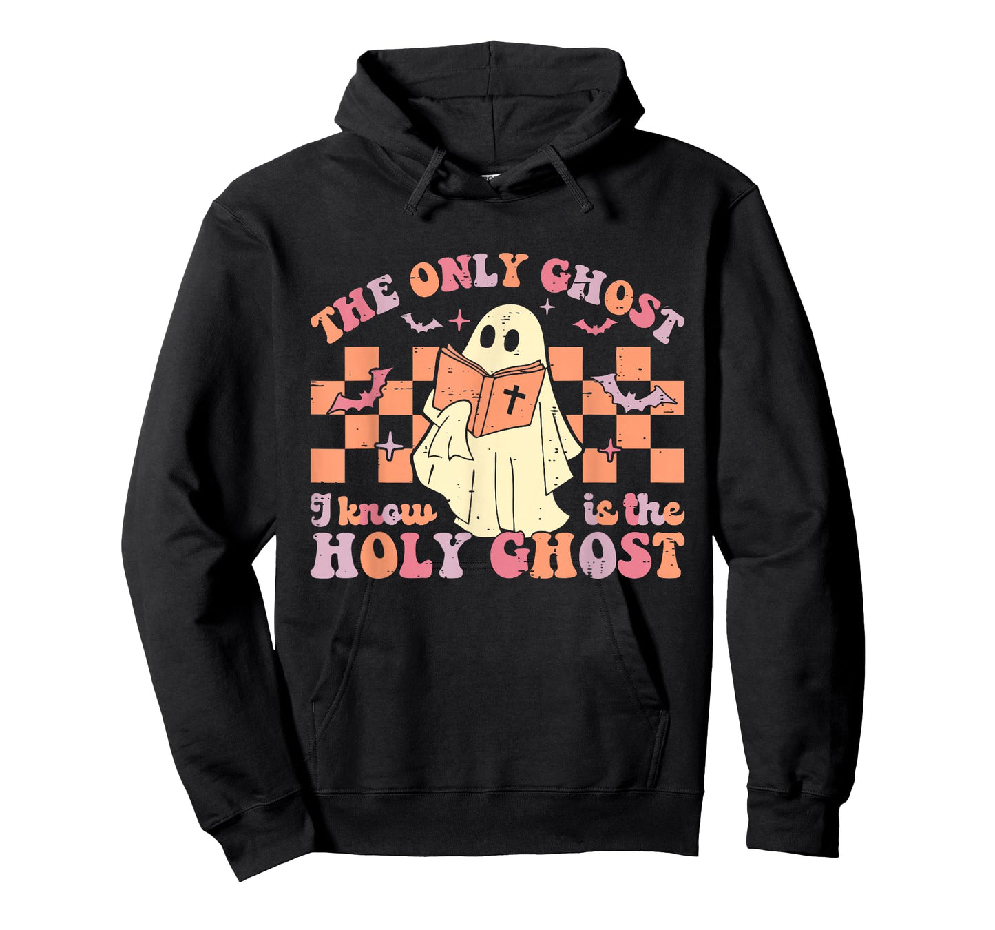 Retro The Only Ghost I Know is The Holy Christian Halloween T-Shirt