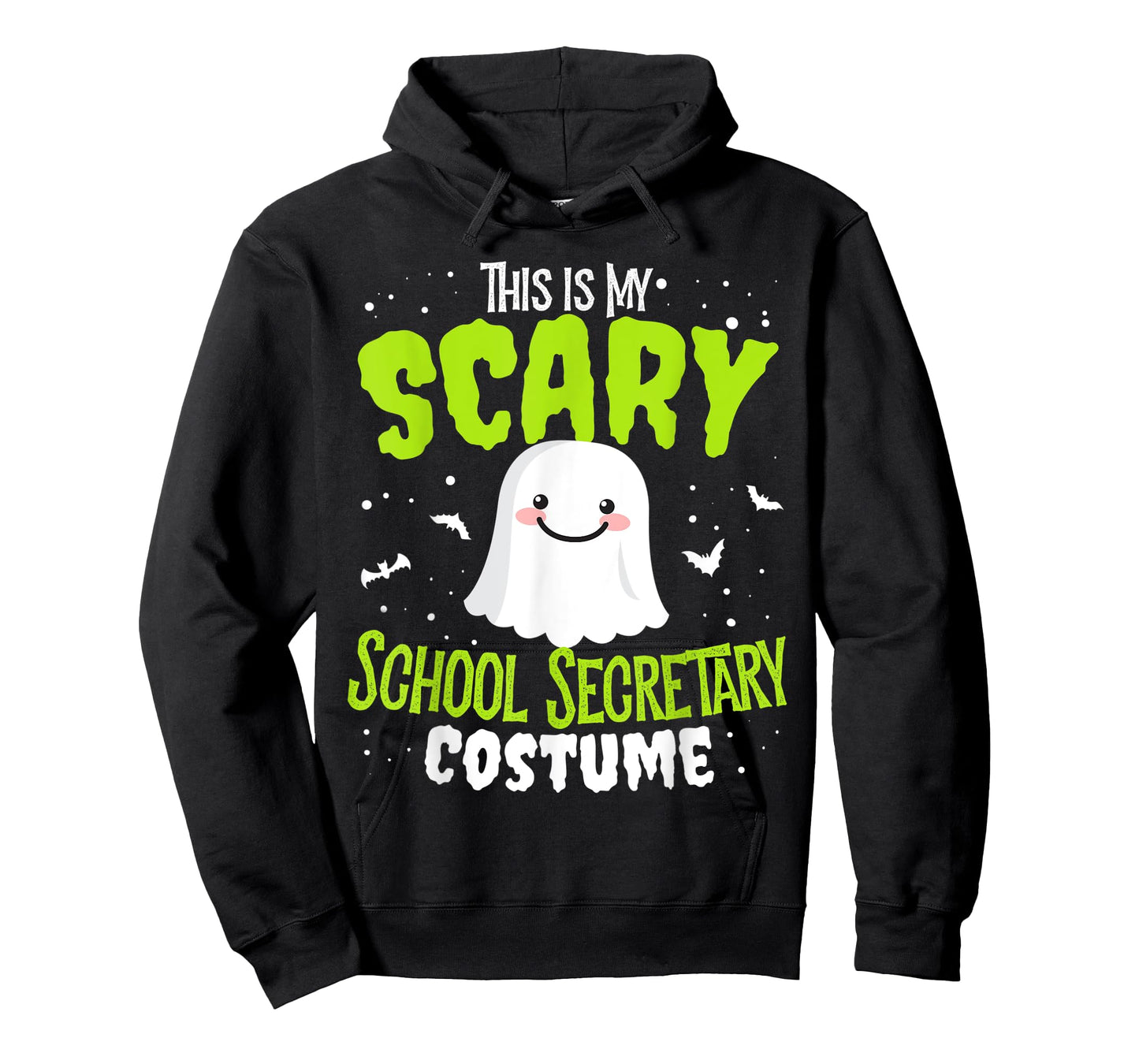 Funny Halloween This is my Scary School Secretary Custome T-Shirt