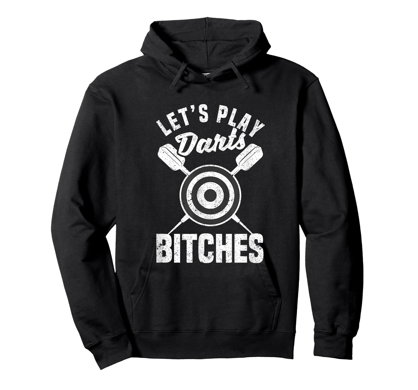 Let's Play Darts Bitches Funny Dart Player Throwing Darter T-Shirt