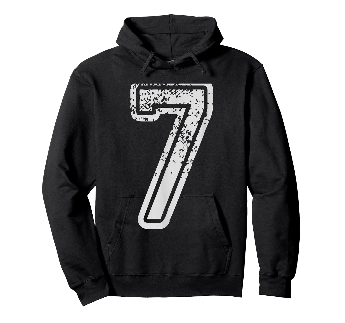 Team Jersey Uniforms Number 7 seven School Sports Birthdays T-Shirt