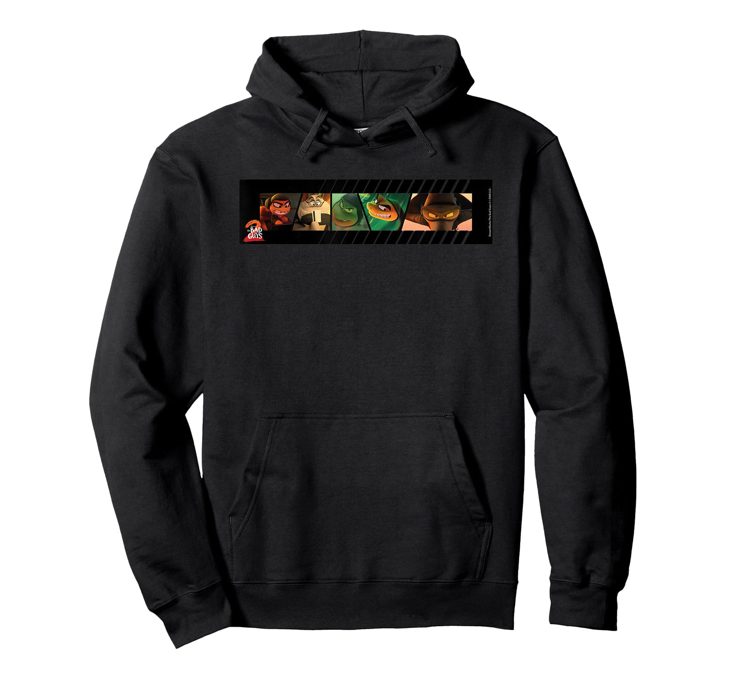 DreamWorks The Bad Guys 2 Action Frames T-Shirt