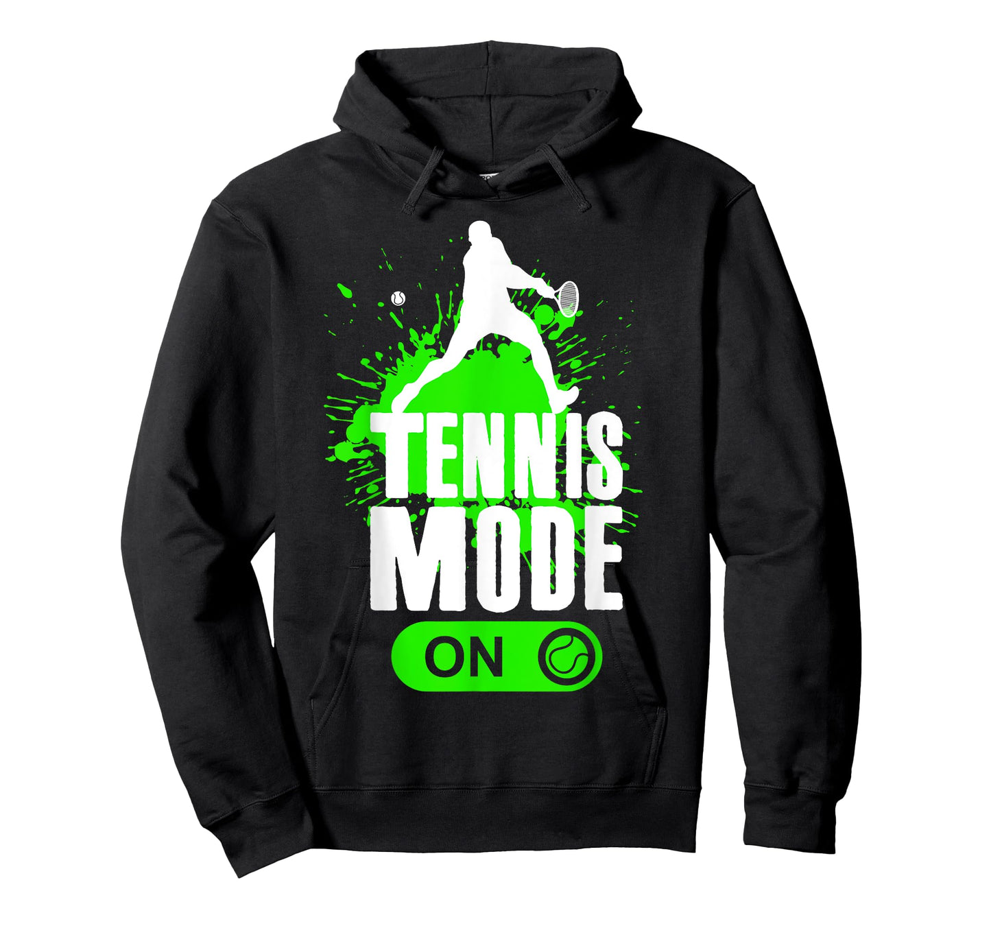 Tennis Mode On Cool Kids Youth Boys Tennis Player Gift T-Shirt