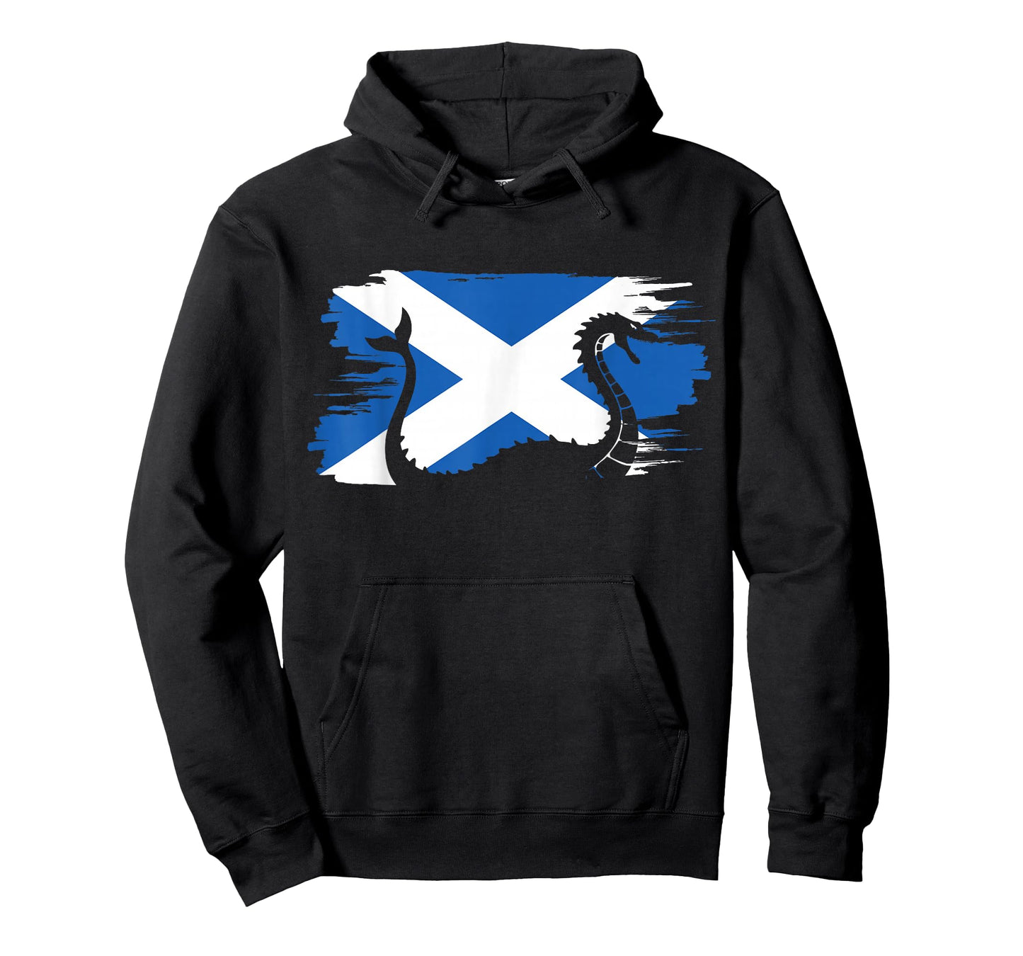 Scottish Flag Loch Ness Monster Lover Scotland Nessie T-Shirt