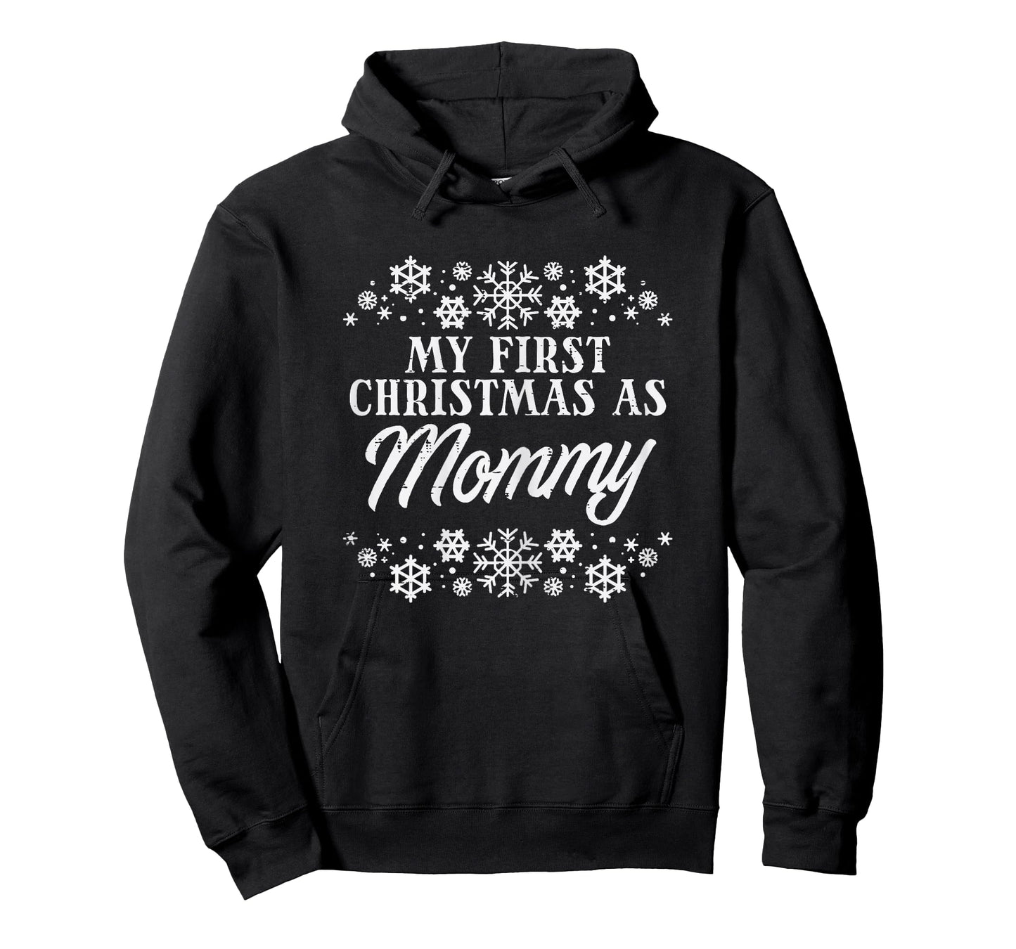First Christmas As Mommy Xmas Pregnancy Announcement Mom T-Shirt